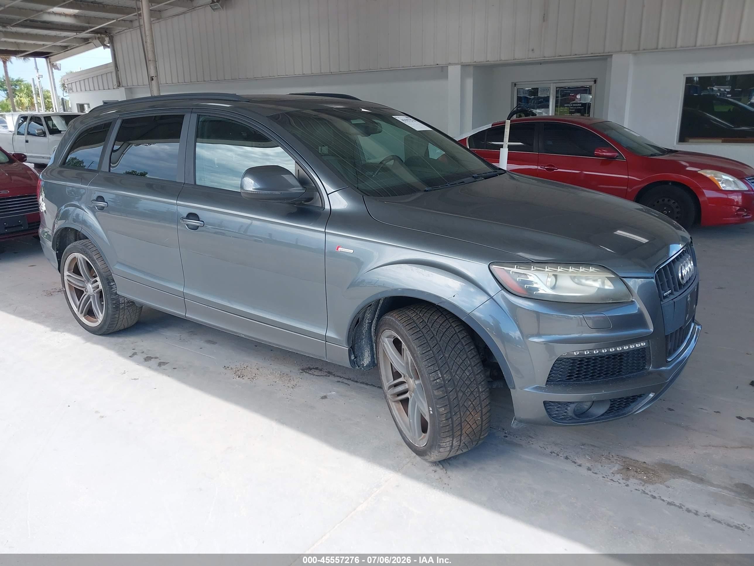 2013 Audi Q7 S line Prestige, VIN WA1DGAFE7DD011513 — Normal wear