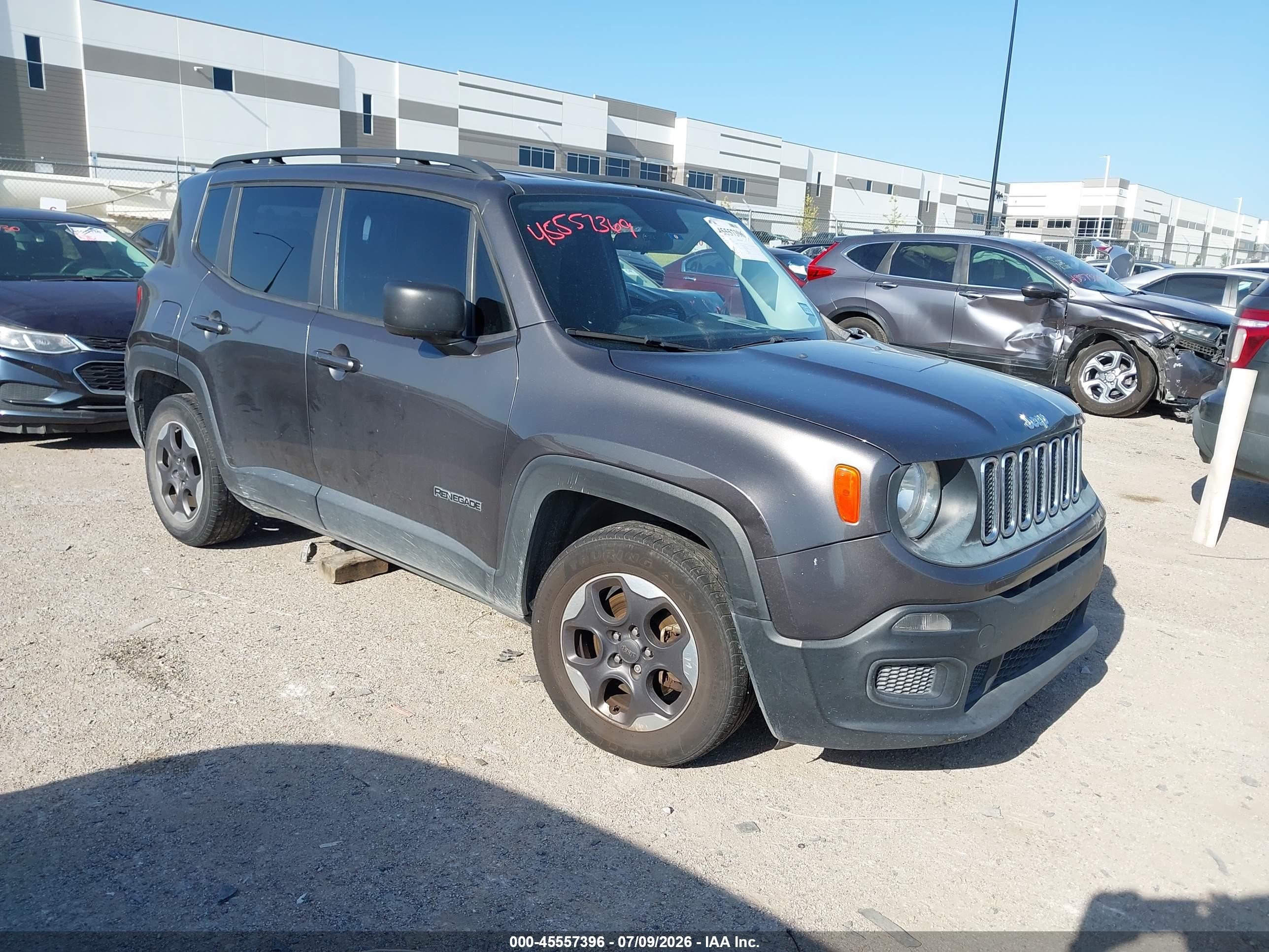 2017 Jeep Renegade Sport, VIN ZACCJAAB9HPF75378 — All over