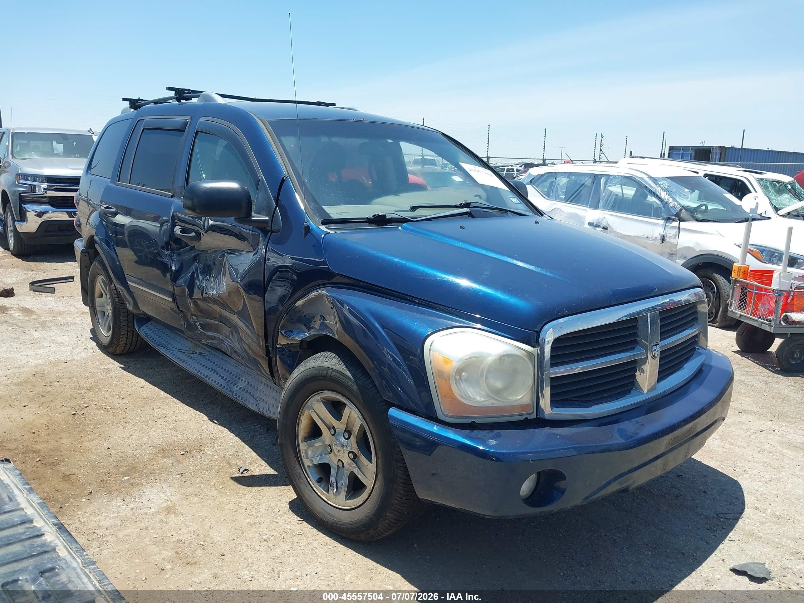 2005 Dodge Durango Limited, VIN 1D8HB58D85F582730 — Side