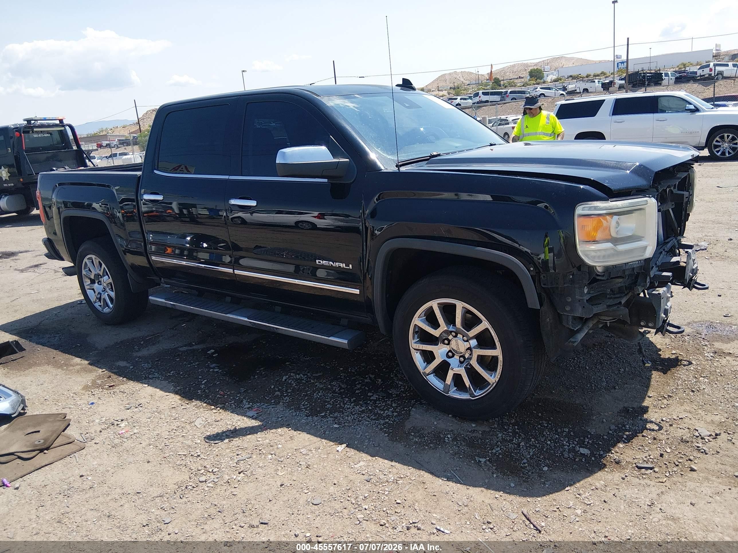 2015 GMC Sierra 1500 Denali, VIN 3GTU2WEC8FG143204 — Front end