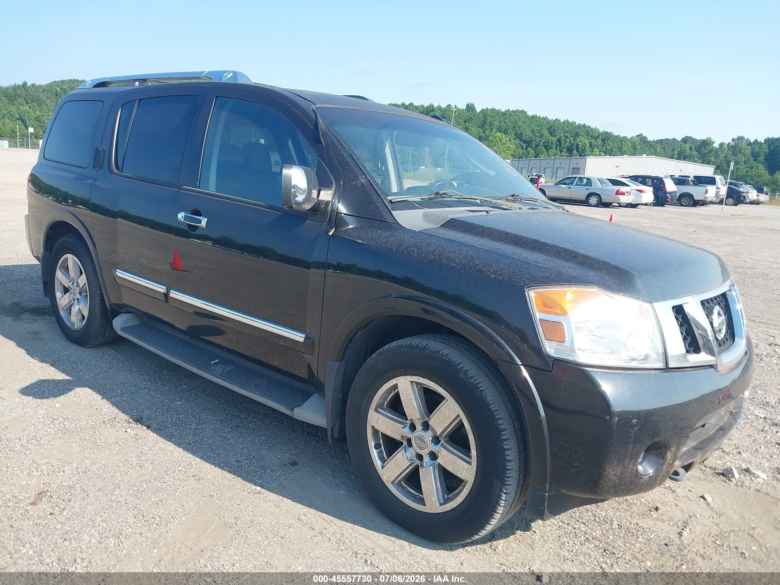 2012 Nissan Armada SL, VIN 5N1BA0ND9CN612802 — Normal wear