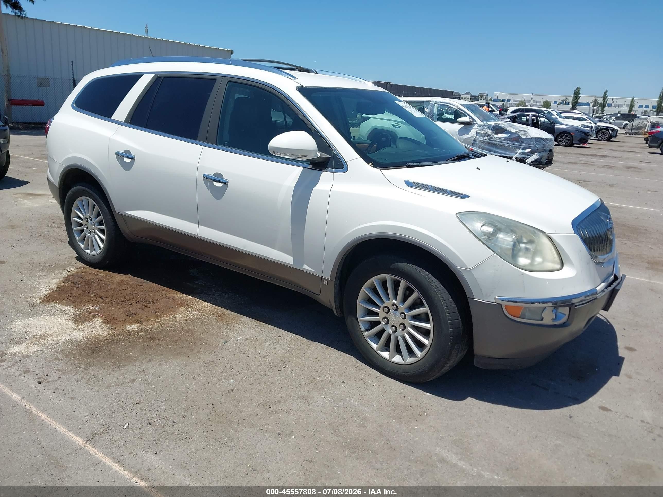 2009 Buick Enclave CXL, VIN 5GAER23D89J207346 — Front end