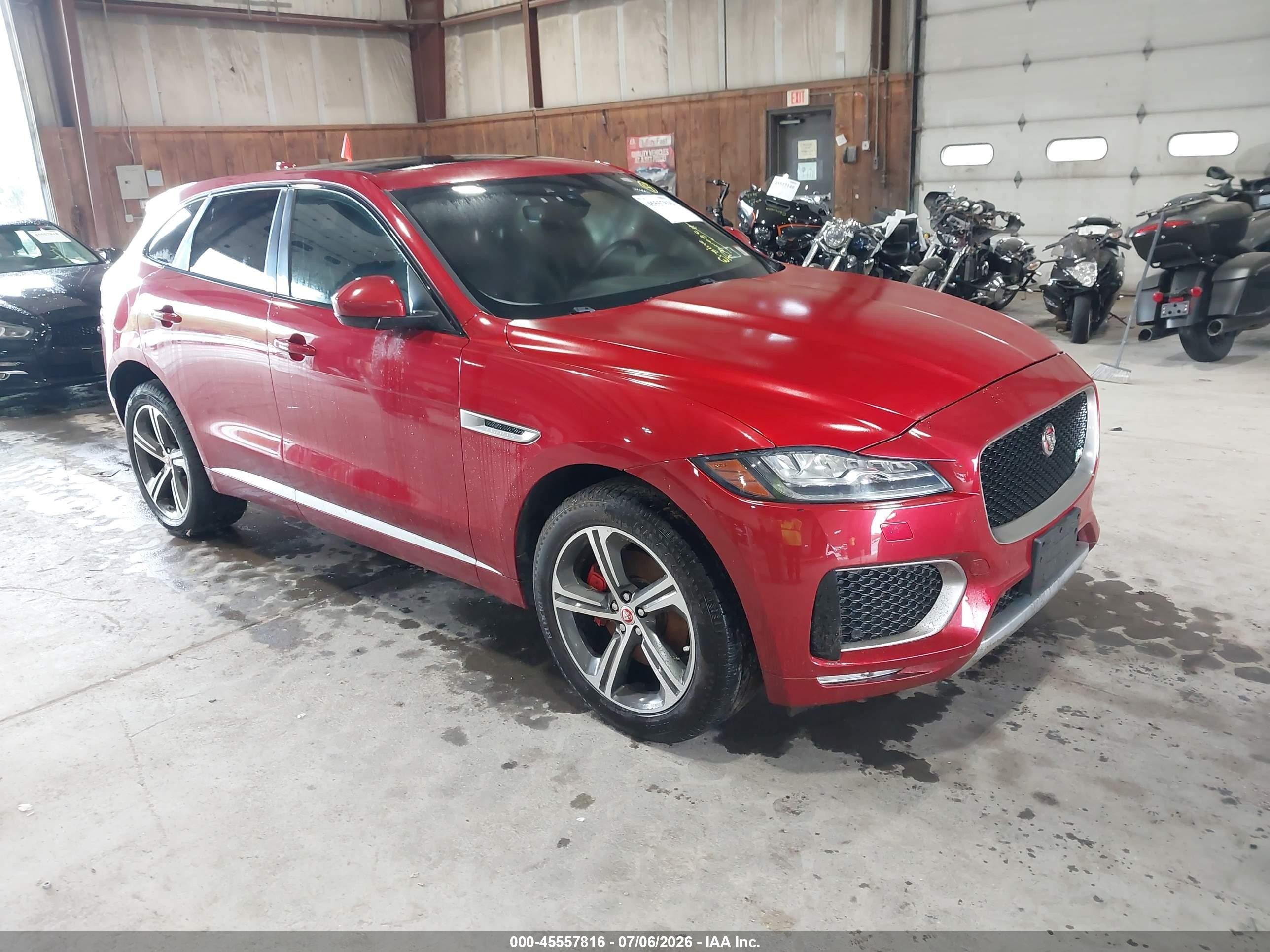 2019 Jaguar F-Pace S, VIN SADCM2FVXKA392776 — Normal wear