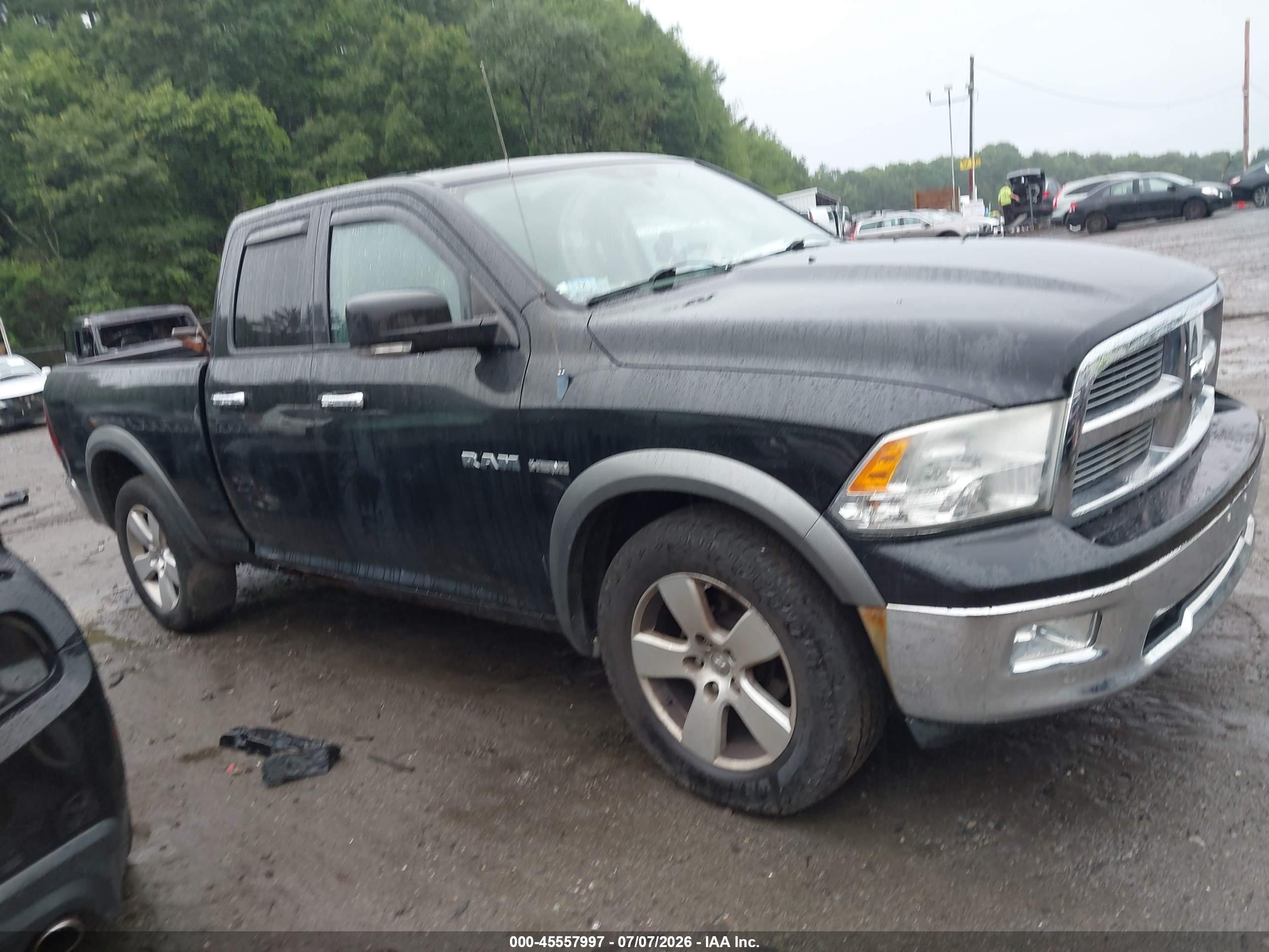 2010 Dodge 1500 SLT, VIN 1D7RV1GT9AS145449 — Обычный износ