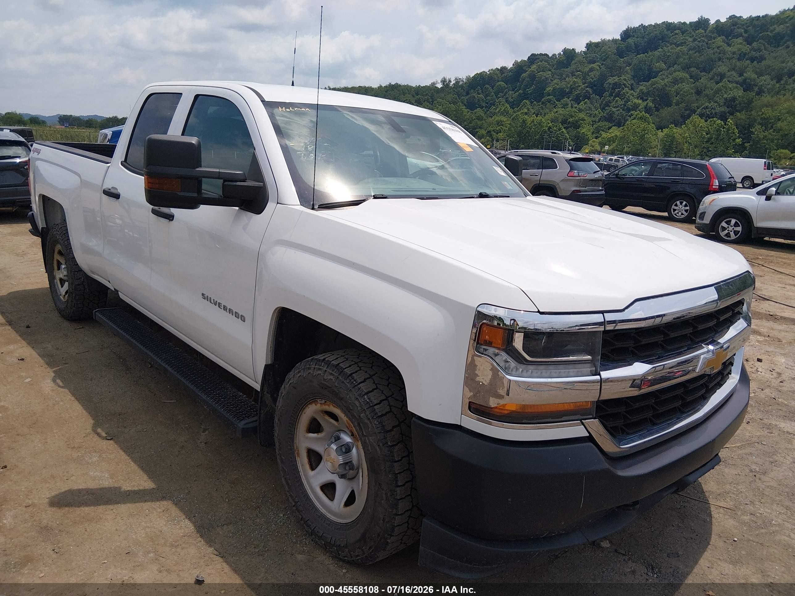 2018 Chevrolet Silverado 1500 Work Truck, VIN 1GCVKNEC9JZ150539 — Repossession