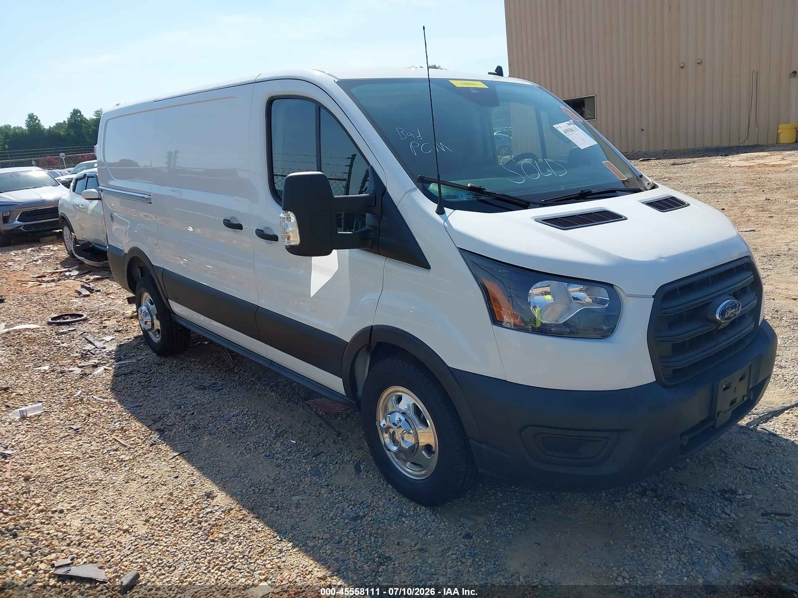 2020 Ford Transit Cargo, VIN 1FTBR2YG2LKB18801 — Repossession