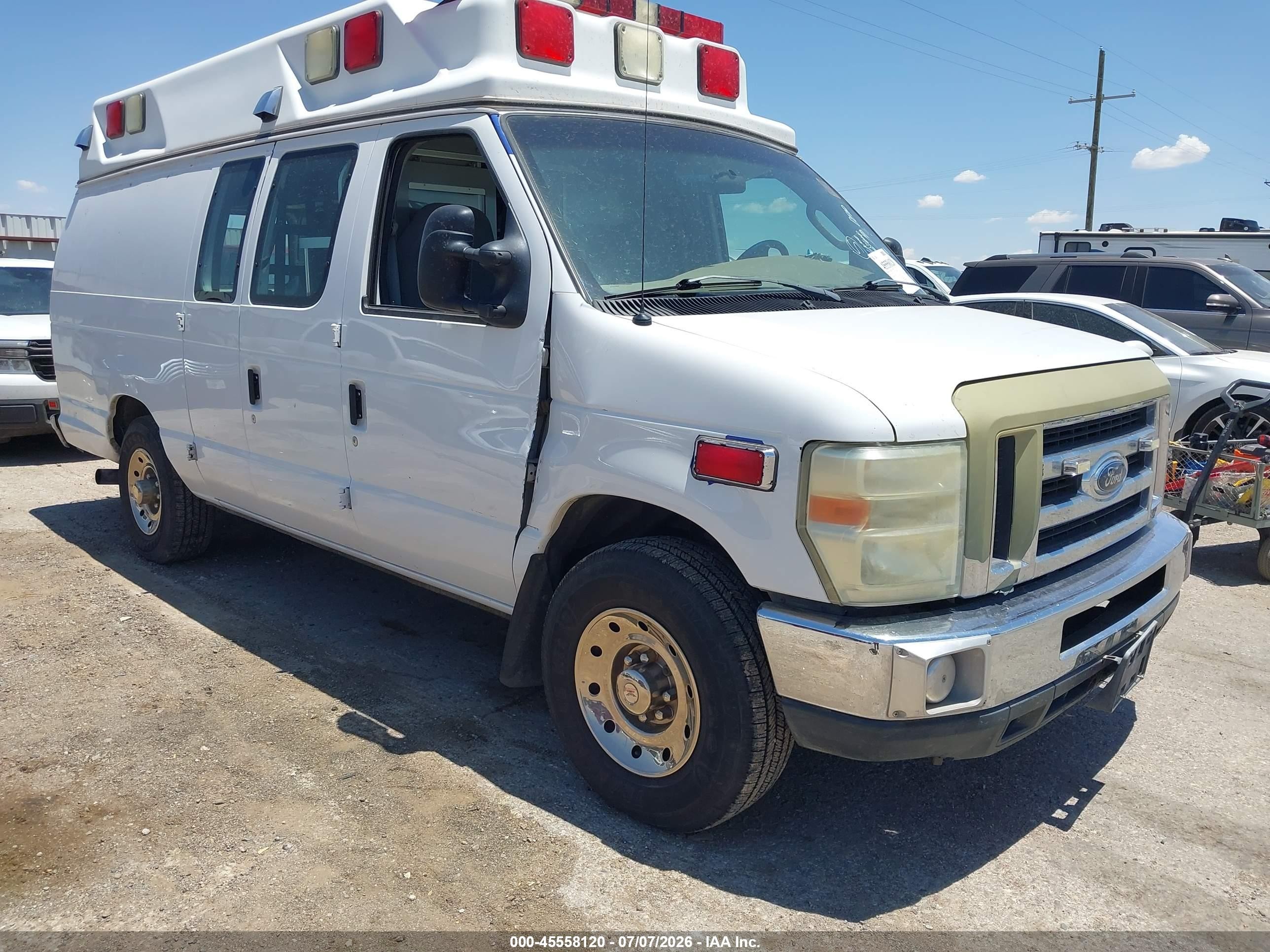 2008 Ford Econoline Cargo, VIN 1FDSS34P18DA39448 — Repossession