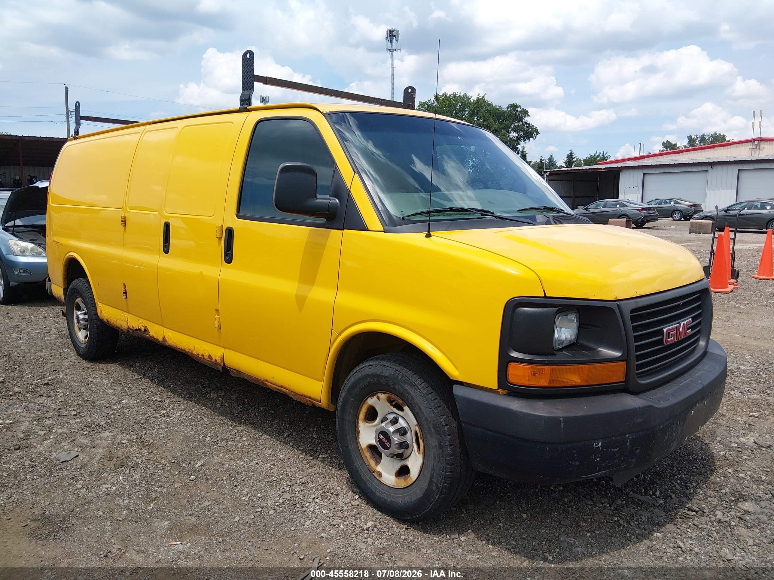 2012 GMC Savana Cargo, VIN 1GTW7GCA6C1151054 — Normal wear