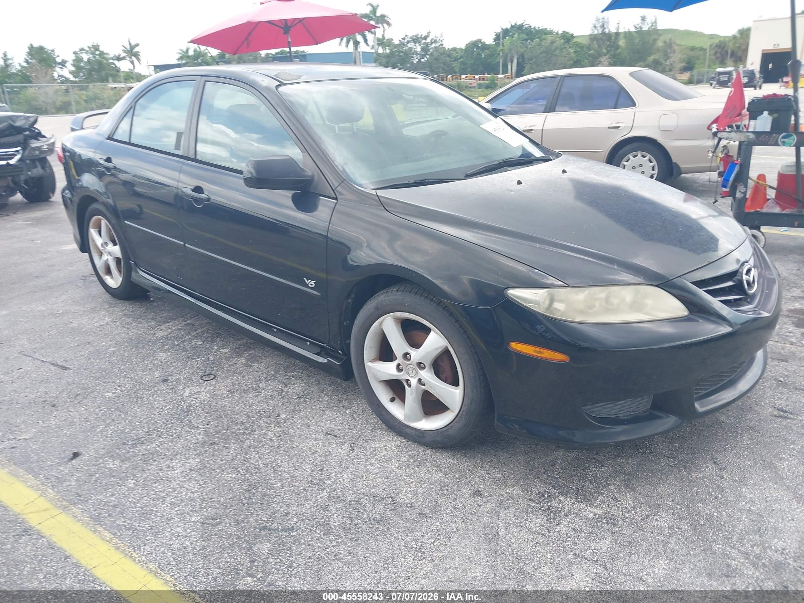 2004 Mazda 6 s, VIN 1YVFP80D845N91169 — Normal wear