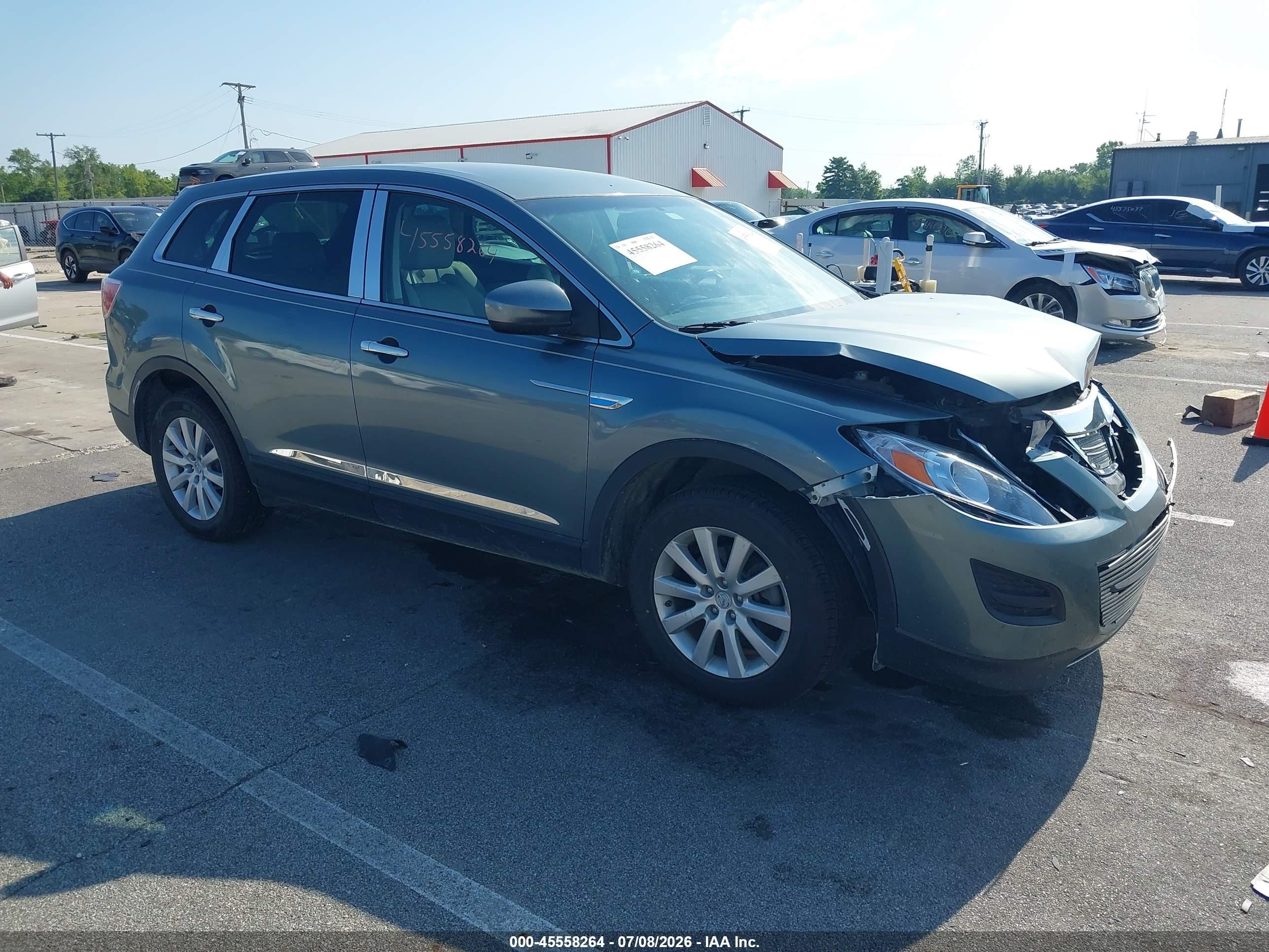 2010 Mazda CX-9 Grand Touring, VIN JM3TB2MA9A0225774 — Front end