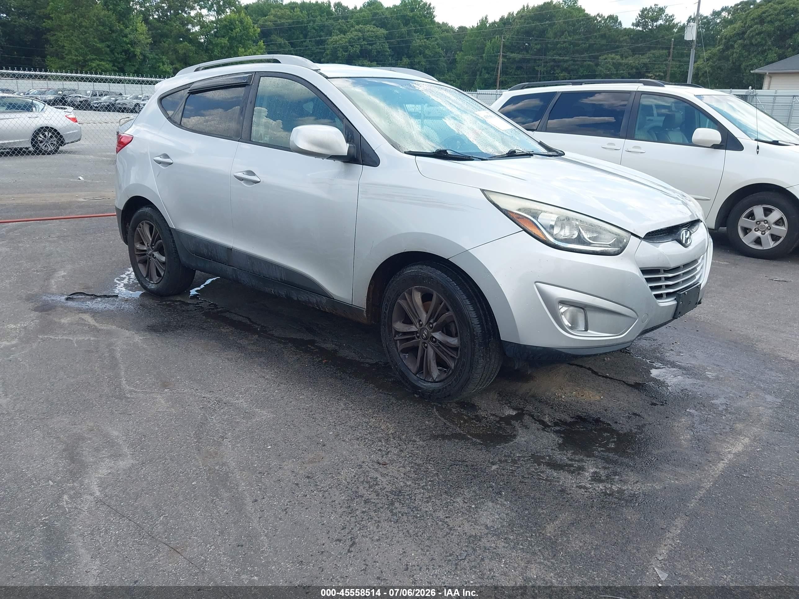 2015 Hyundai Tucson SE, VIN KM8JUCAG4FU048734 — Обычный износ