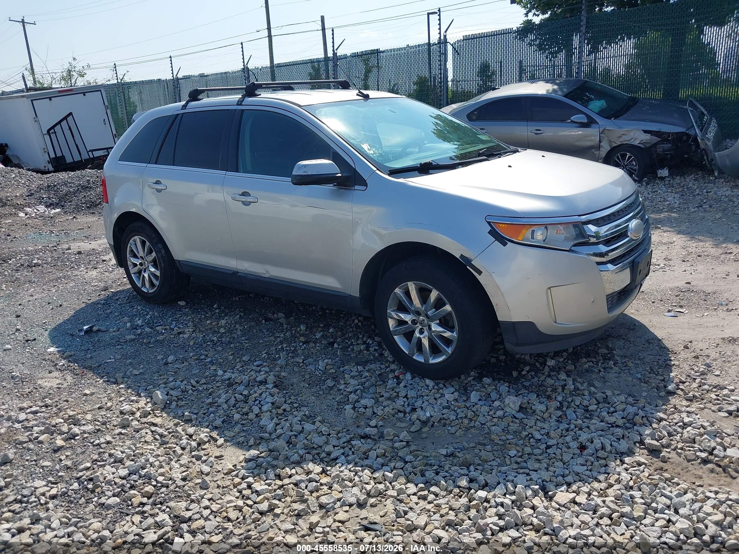 2013 Ford Edge Limited, VIN 2FMDK4KC8DBA68668 — Normal wear