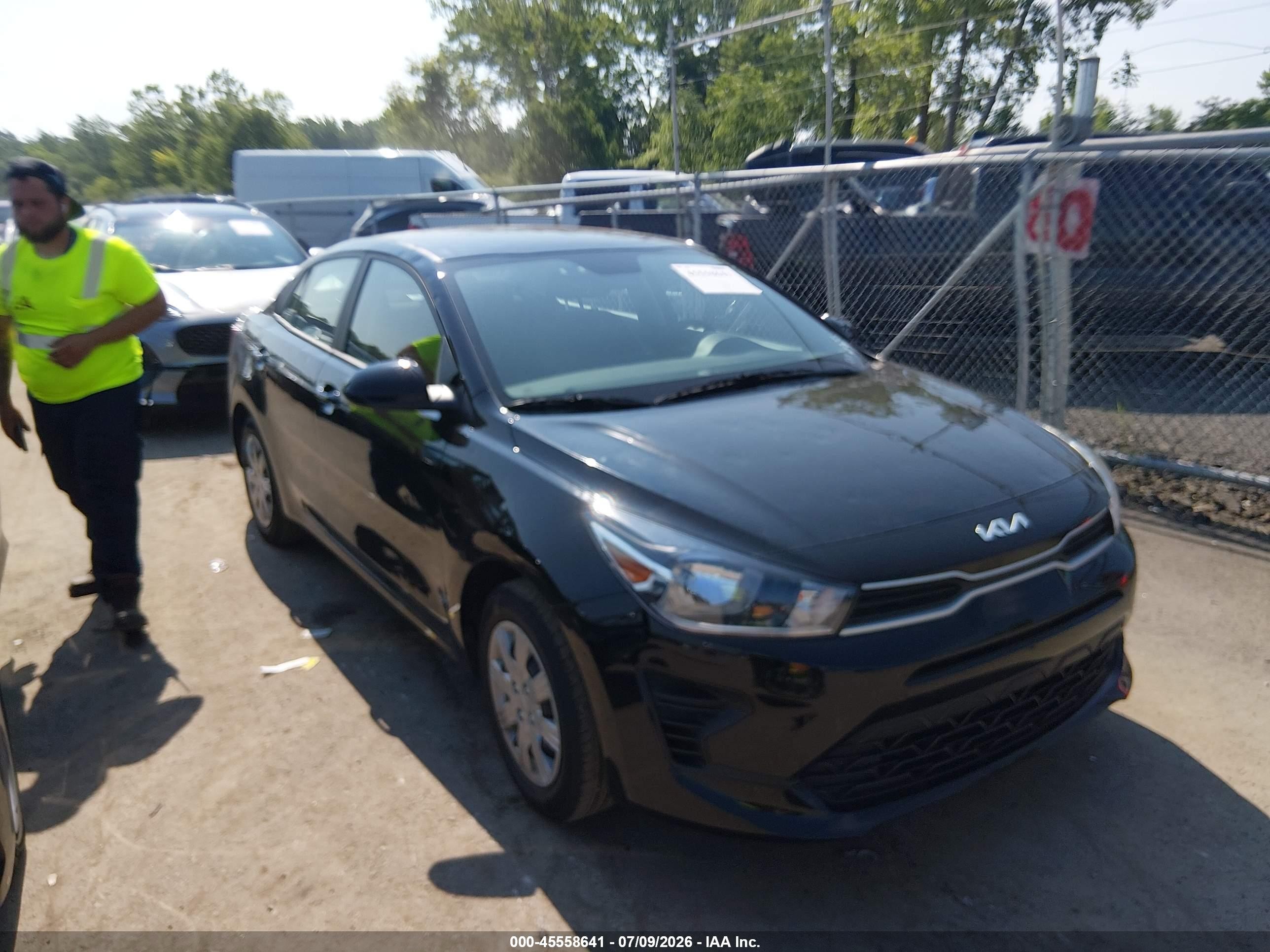 2023 Kia Rio S, VIN 3KPA24AD5PE628709 — Hail