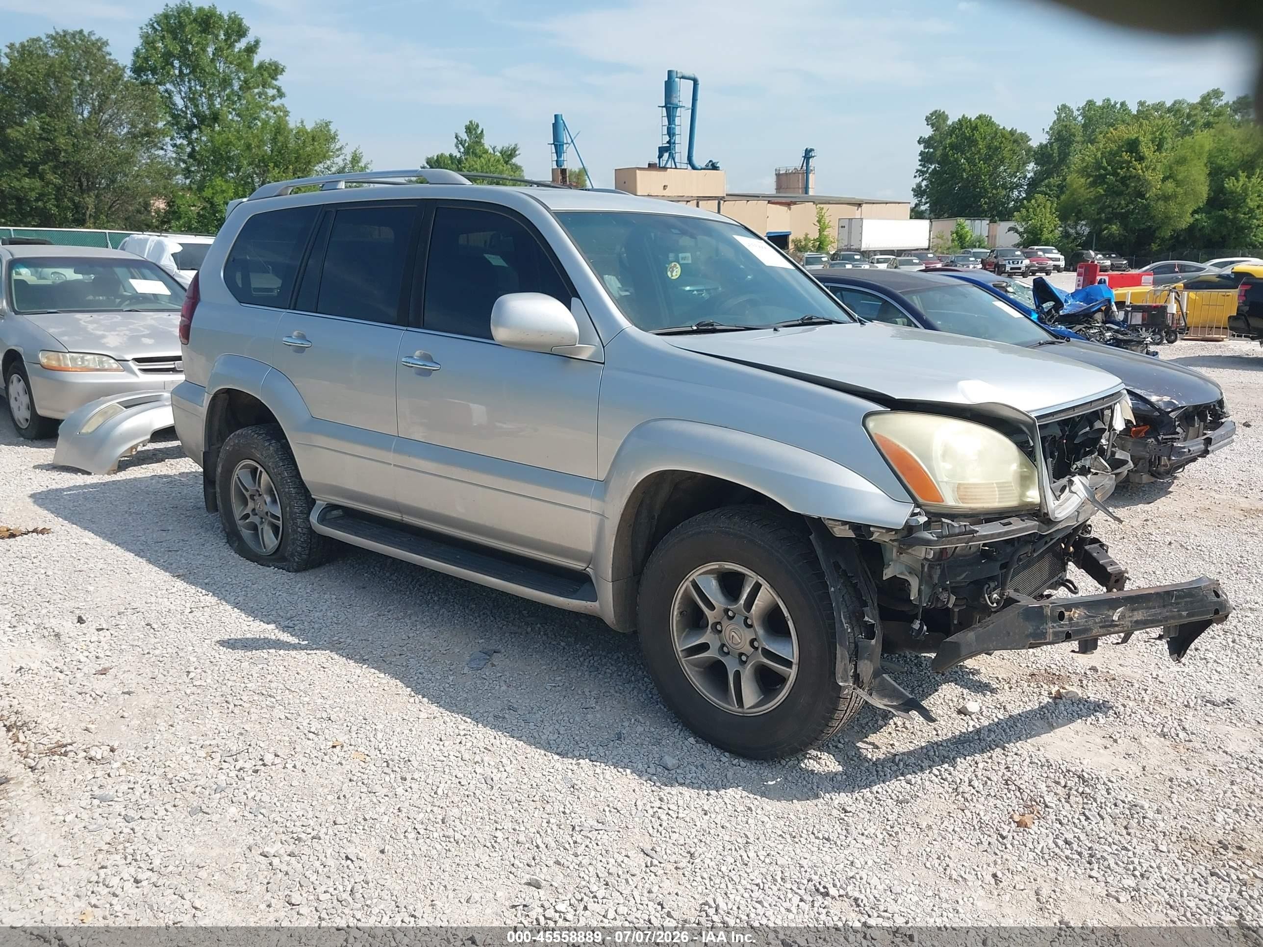 2008 Lexus GX 470, VIN JTJBT20X080167606 — Перед