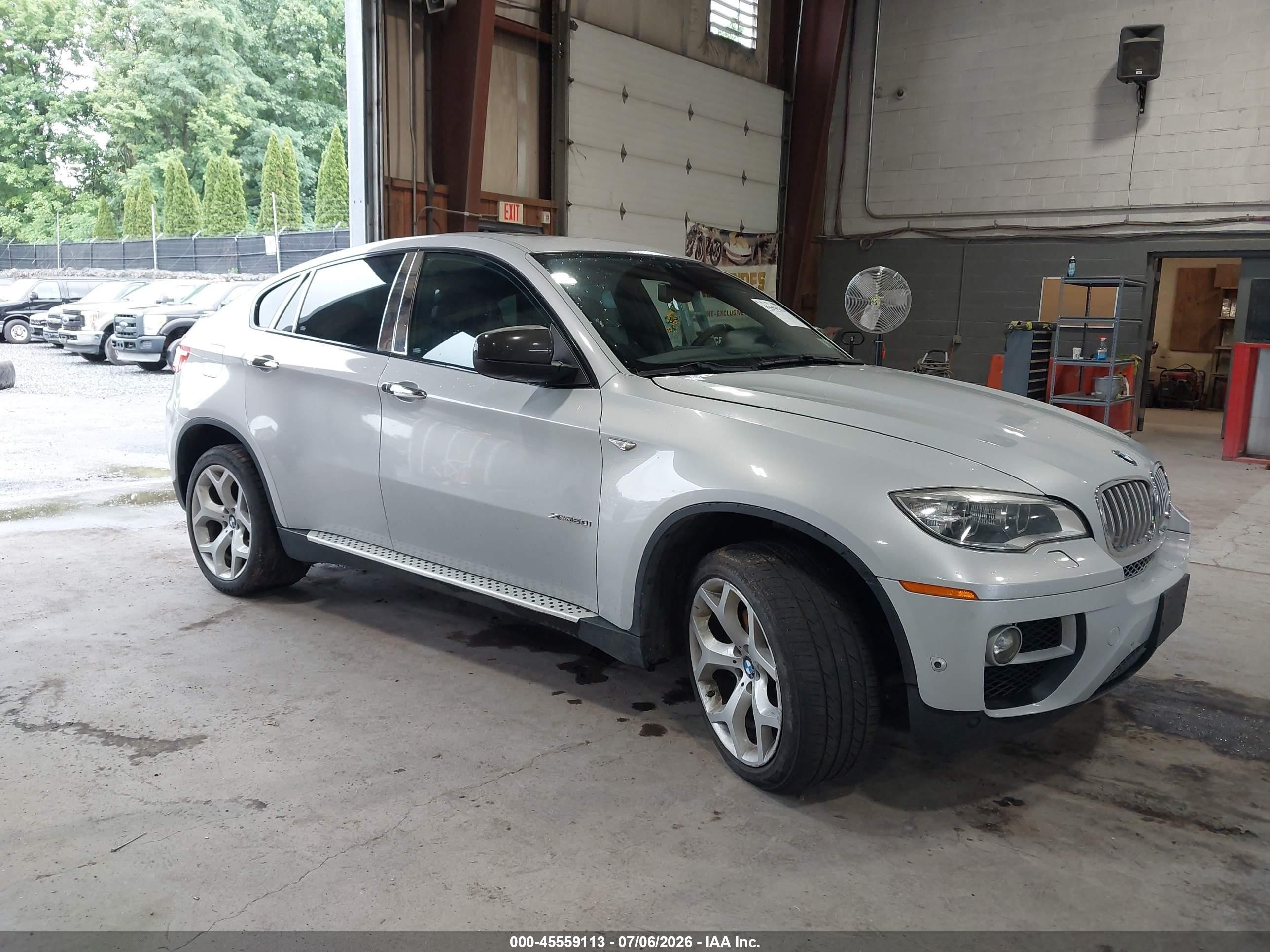 2014 BMW X6 xDrive50i, VIN 5UXFG8C56EL592746 — Днище