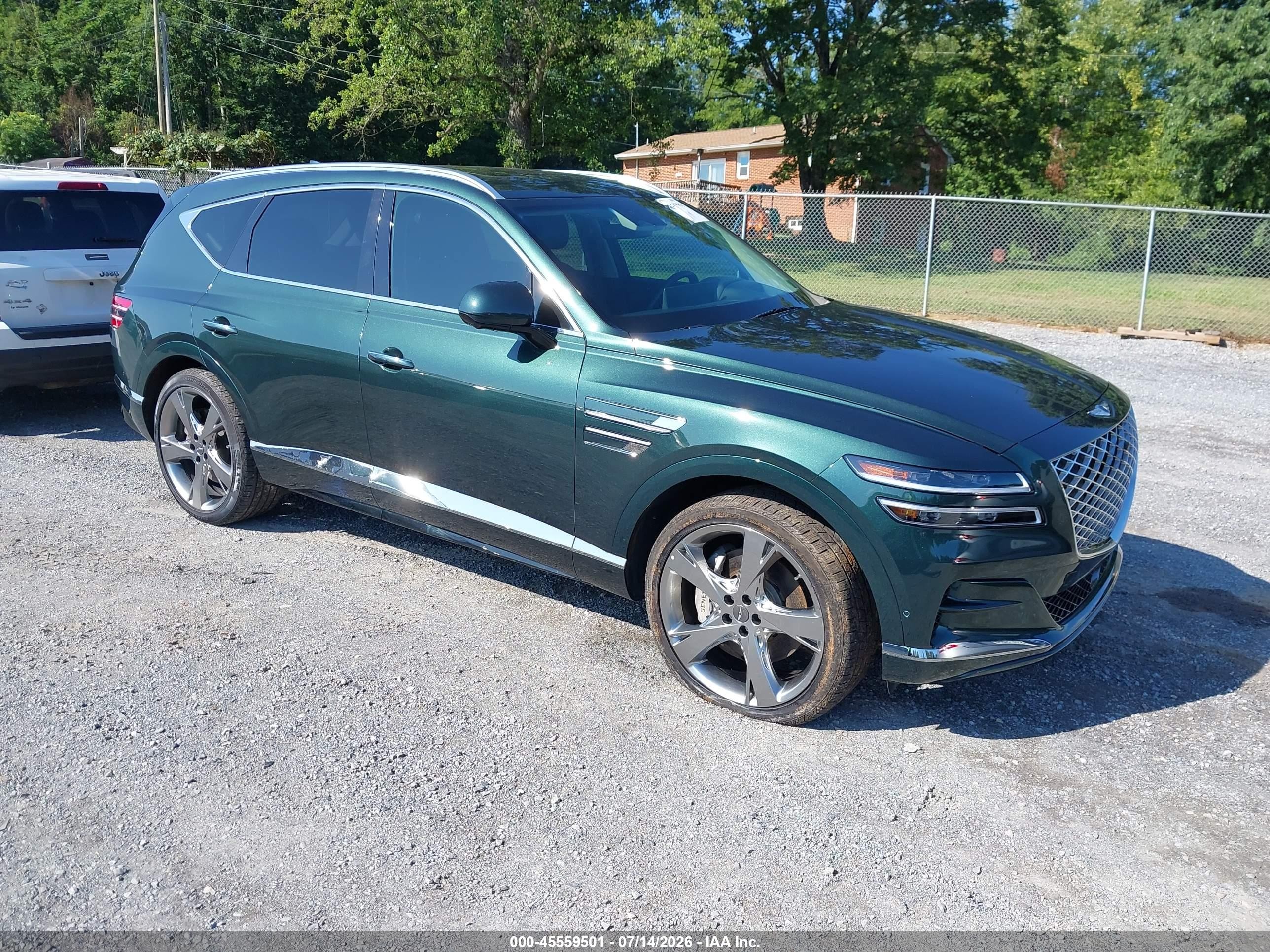 2022 Genesis GV80, VIN KMUHBDSB8NU100637 — Front end