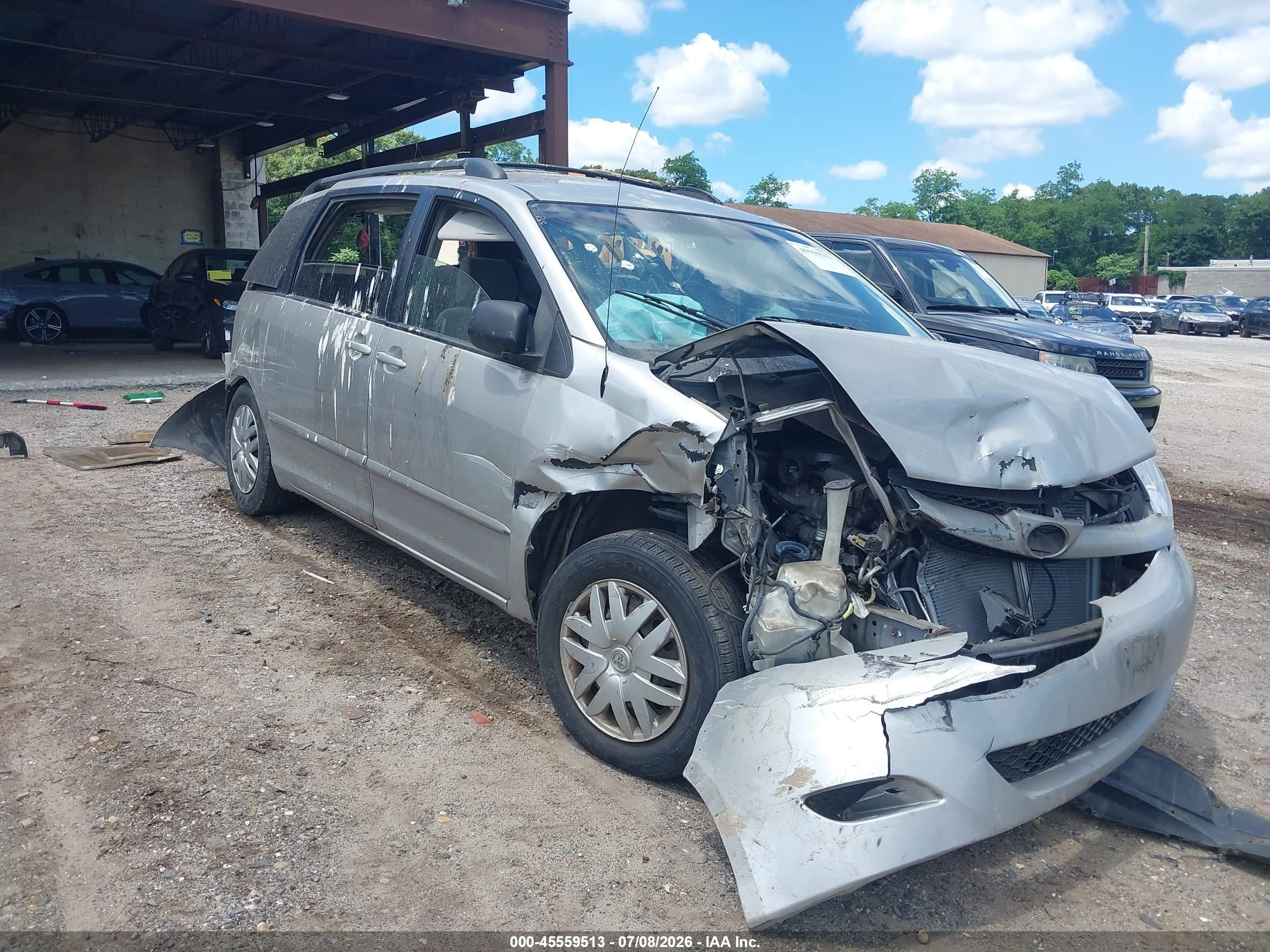 2007 Toyota Sienna LE, VIN 5TDZK23C37S055911 — All over