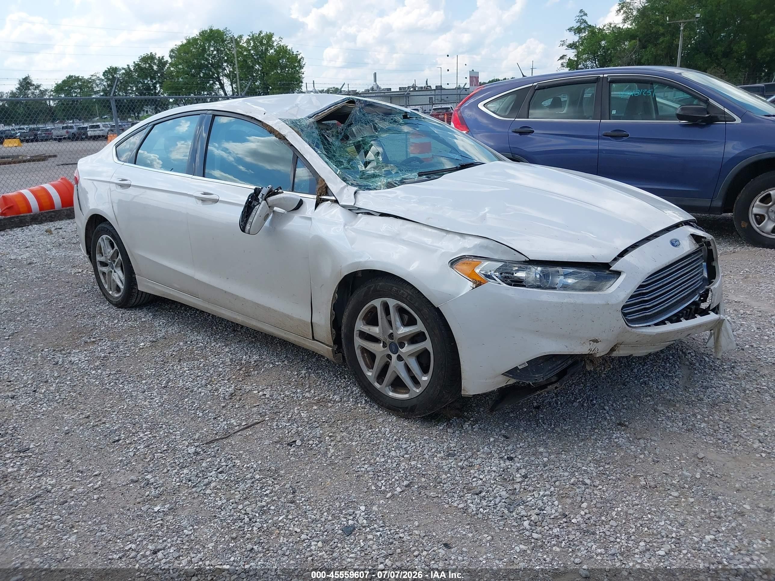 2015 Ford Fusion SE, VIN 3FA6P0H77FR293742 — Front end