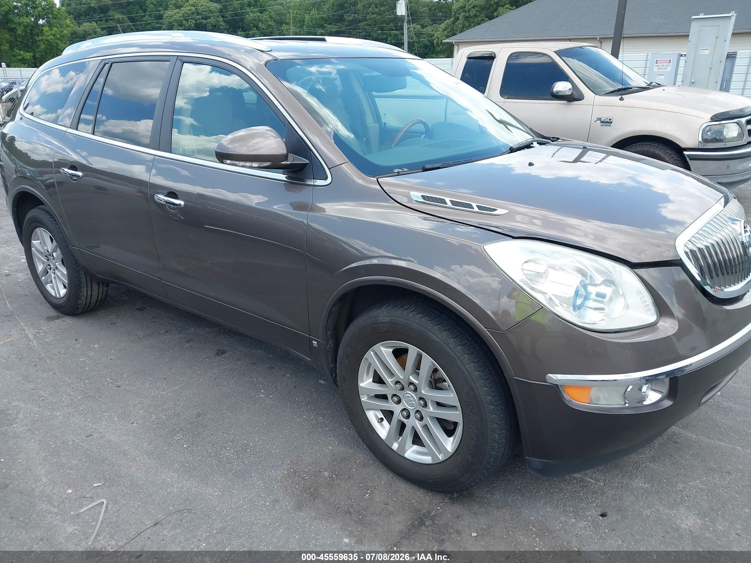 2009 Buick Enclave CX, VIN 5GAER13D89J186671 — Обычный износ
