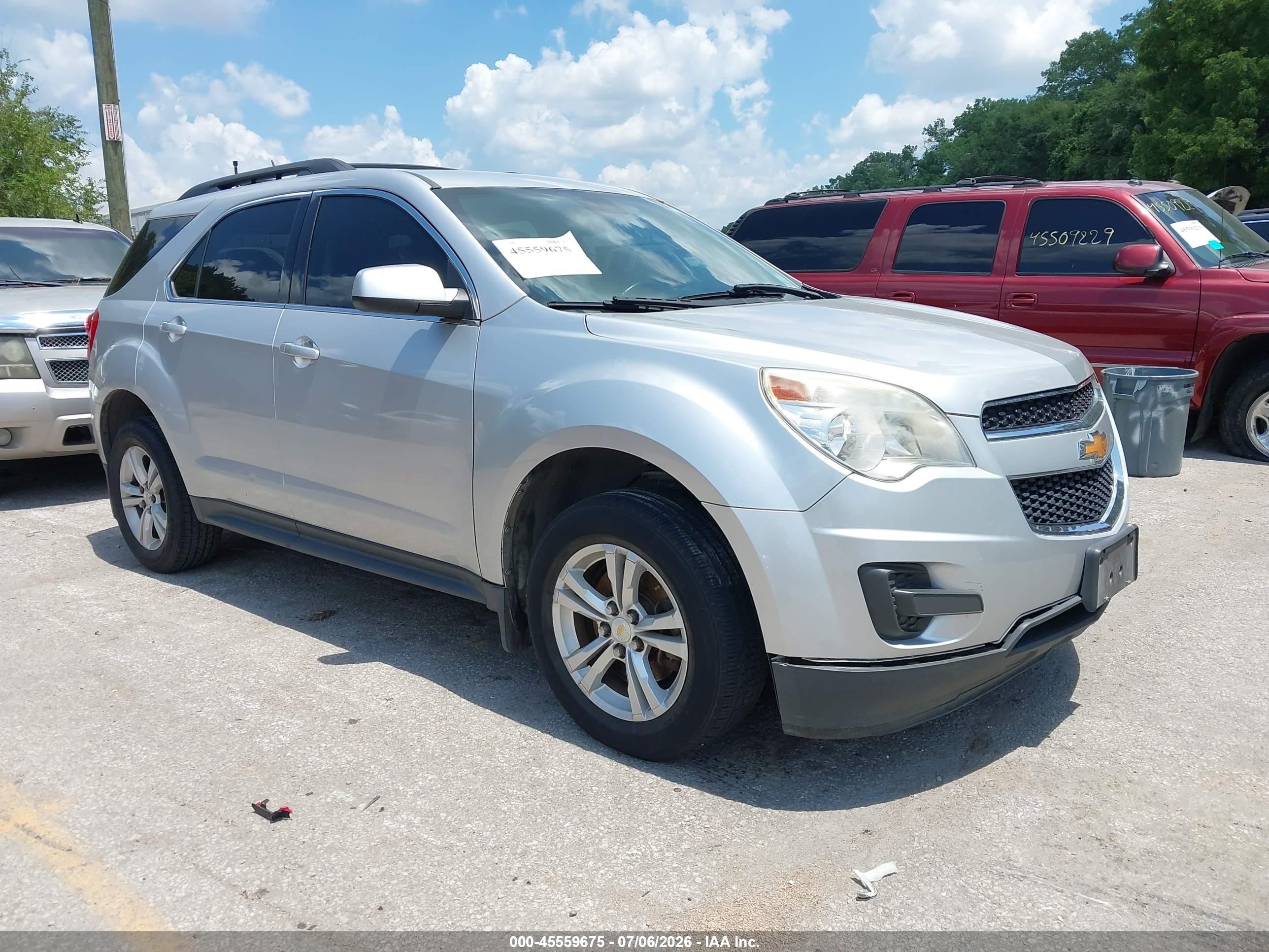 2013 Chevrolet Equinox LT, VIN 2GNALDEK2D6234979 — Normal wear