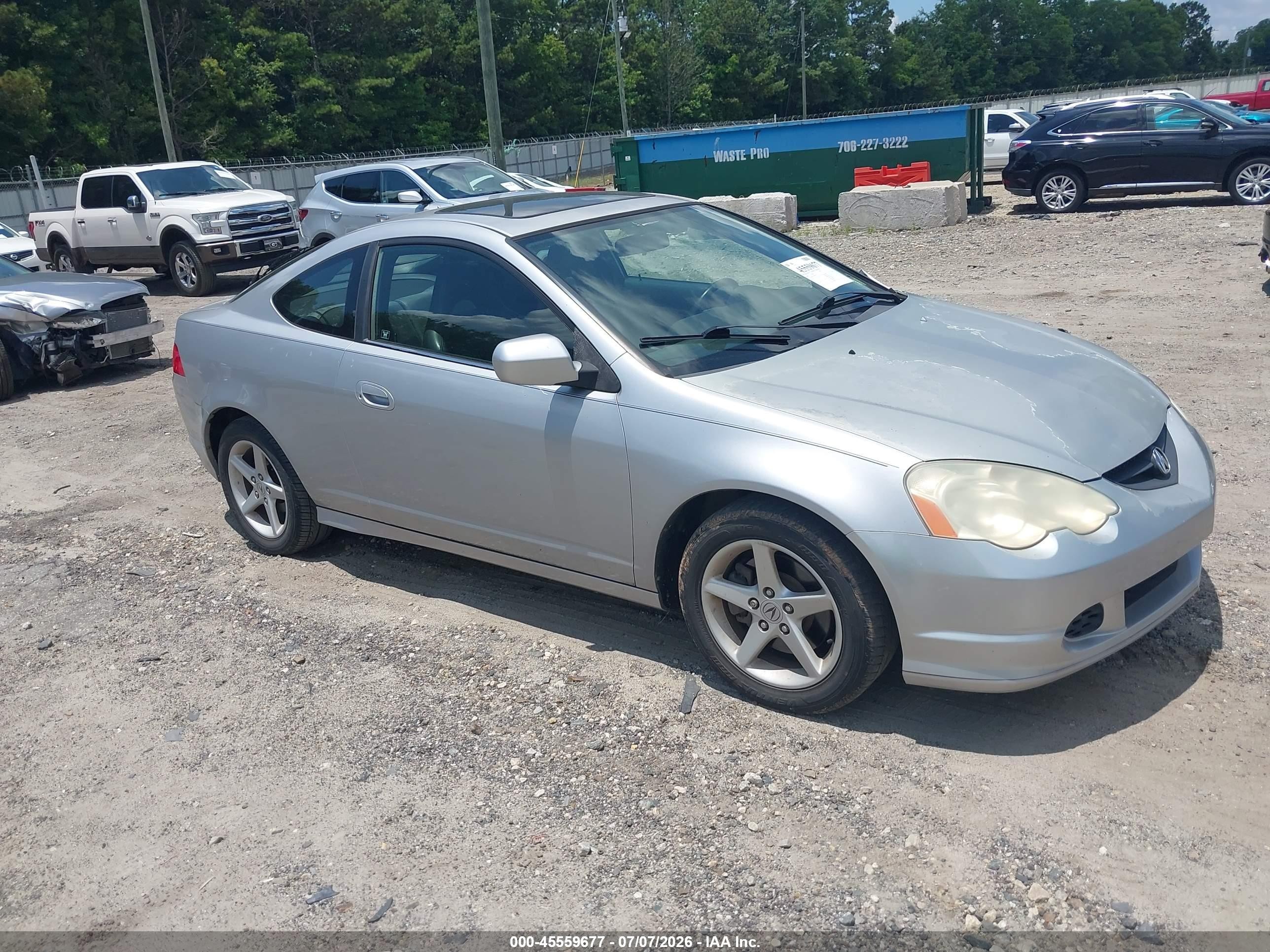 2004 Acura RSX Type S, VIN JH4DC53054S003356 — Side