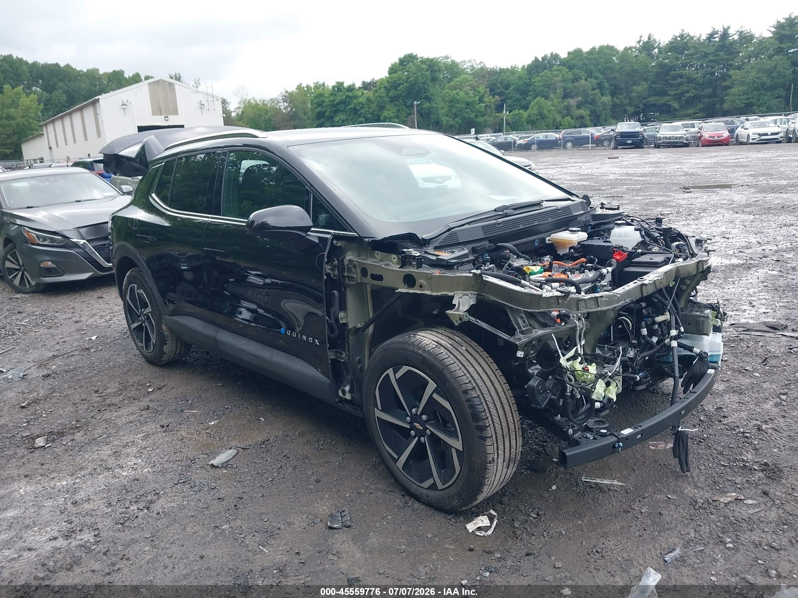 2026 Chevrolet Equinox EV LT2, VIN 3GN7DNRPXTS104256 — Front end
