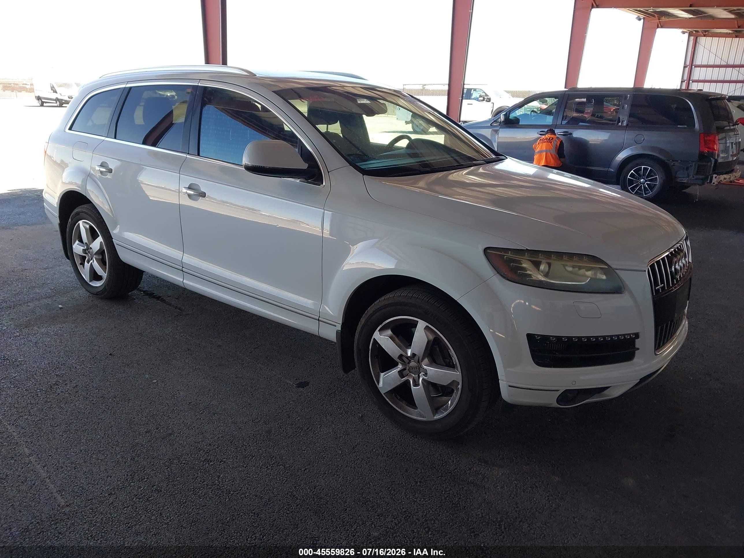 2012 Audi Q7 Premium Plus, VIN WA1LMAFE6CD007066 — Обычный износ