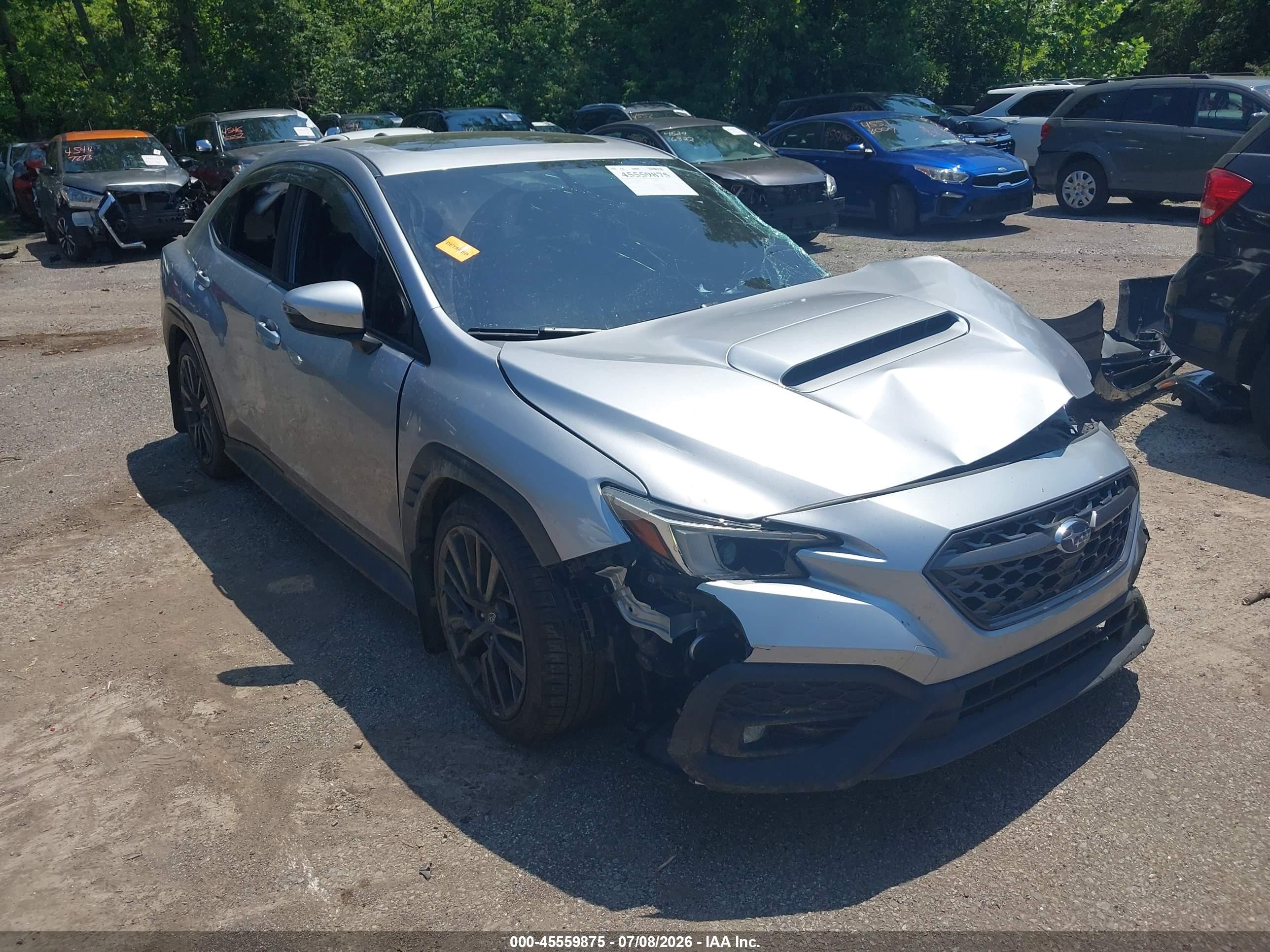 2023 Subaru WRX Limited, VIN JF1VBAL63P9813558 — Side