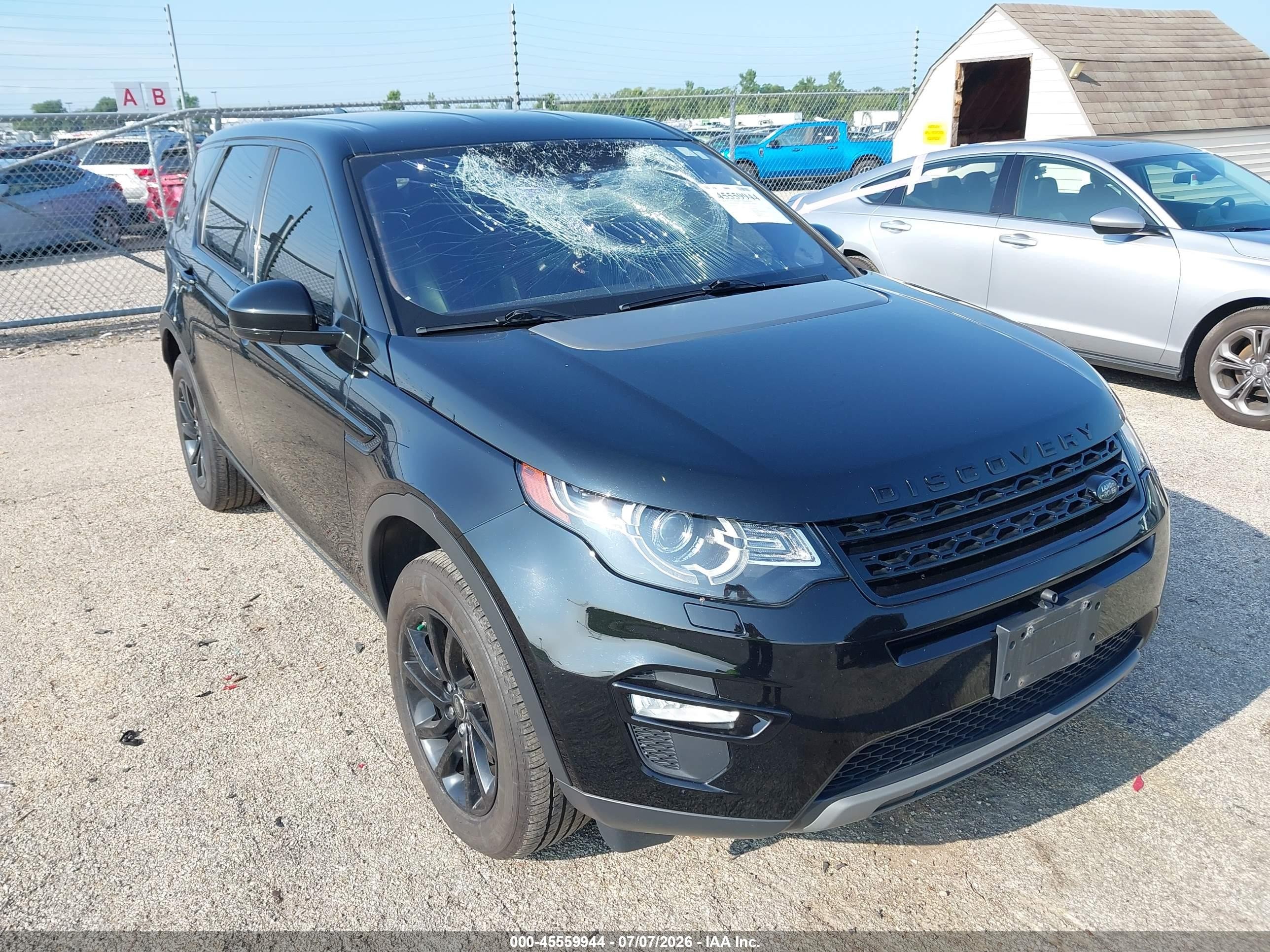 2018 Land Rover Discovery Sport SE, VIN SALCP2RX8JH750312 — Front end