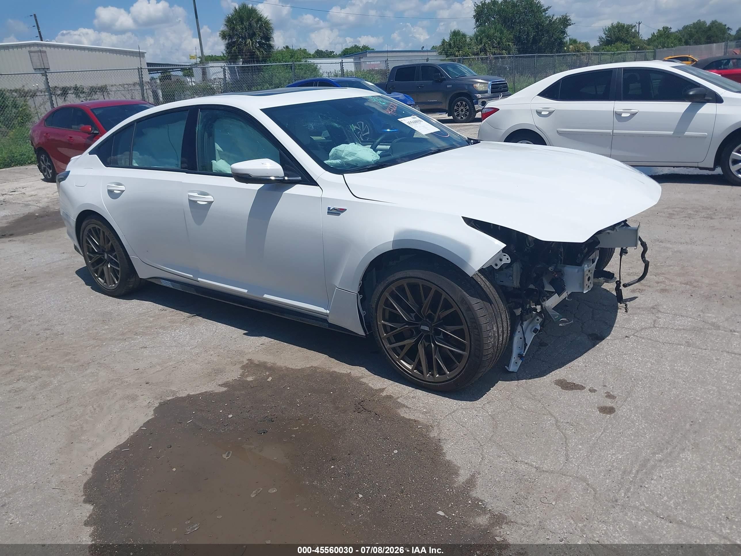 2024 Cadillac CT5-V Blackwing, VIN 1G6D35R61R0810864 — Front end