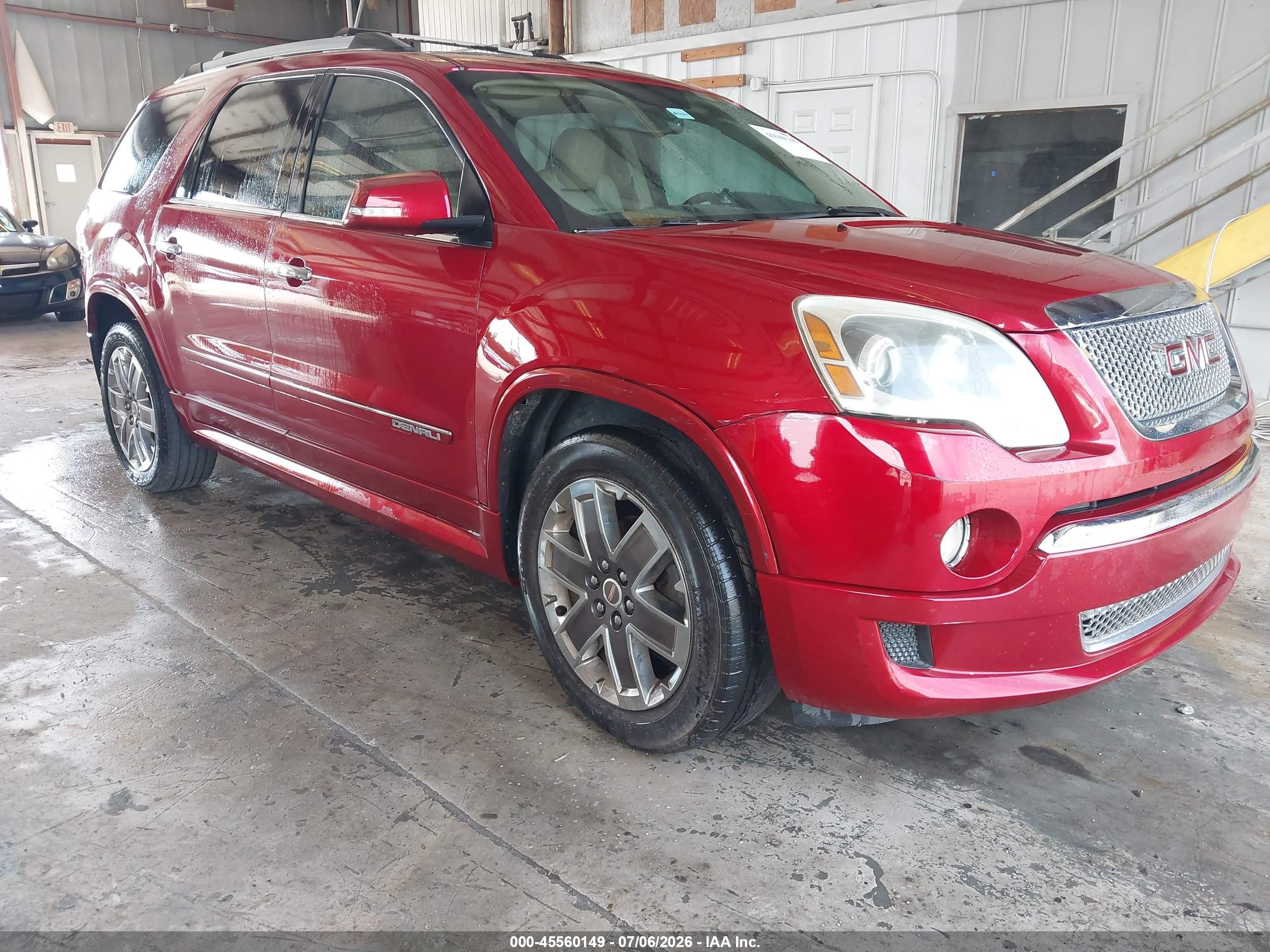 2012 GMC Acadia Denali, VIN 1GKKRTED2CJ213904 — Normal wear
