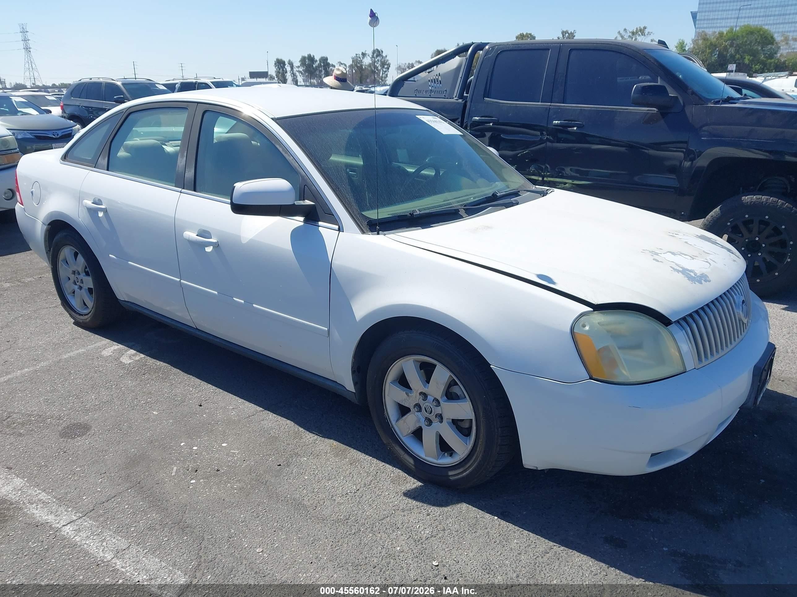 2005 Mercury Montego Luxury, VIN 1MEFM40175G615088 — Normal wear