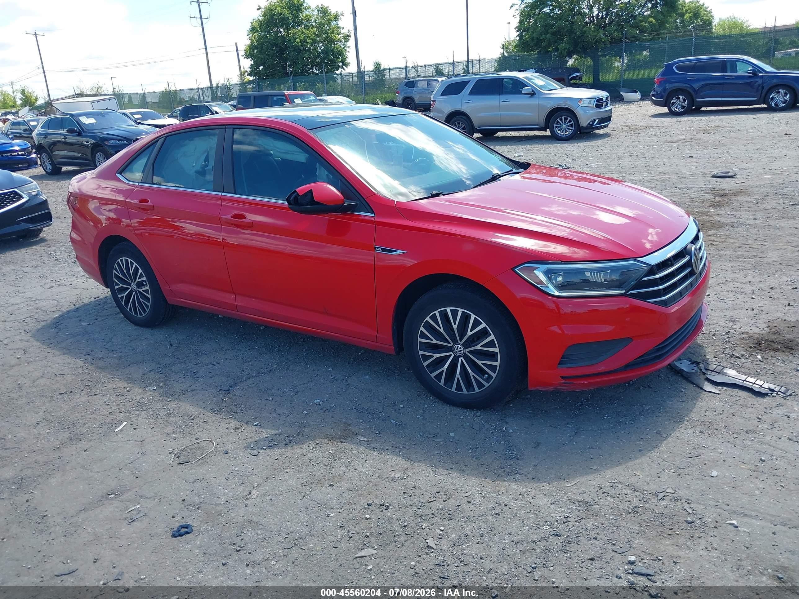 2019 Volkswagen Jetta SEL, VIN 3VWE57BU3KM038738 — Side