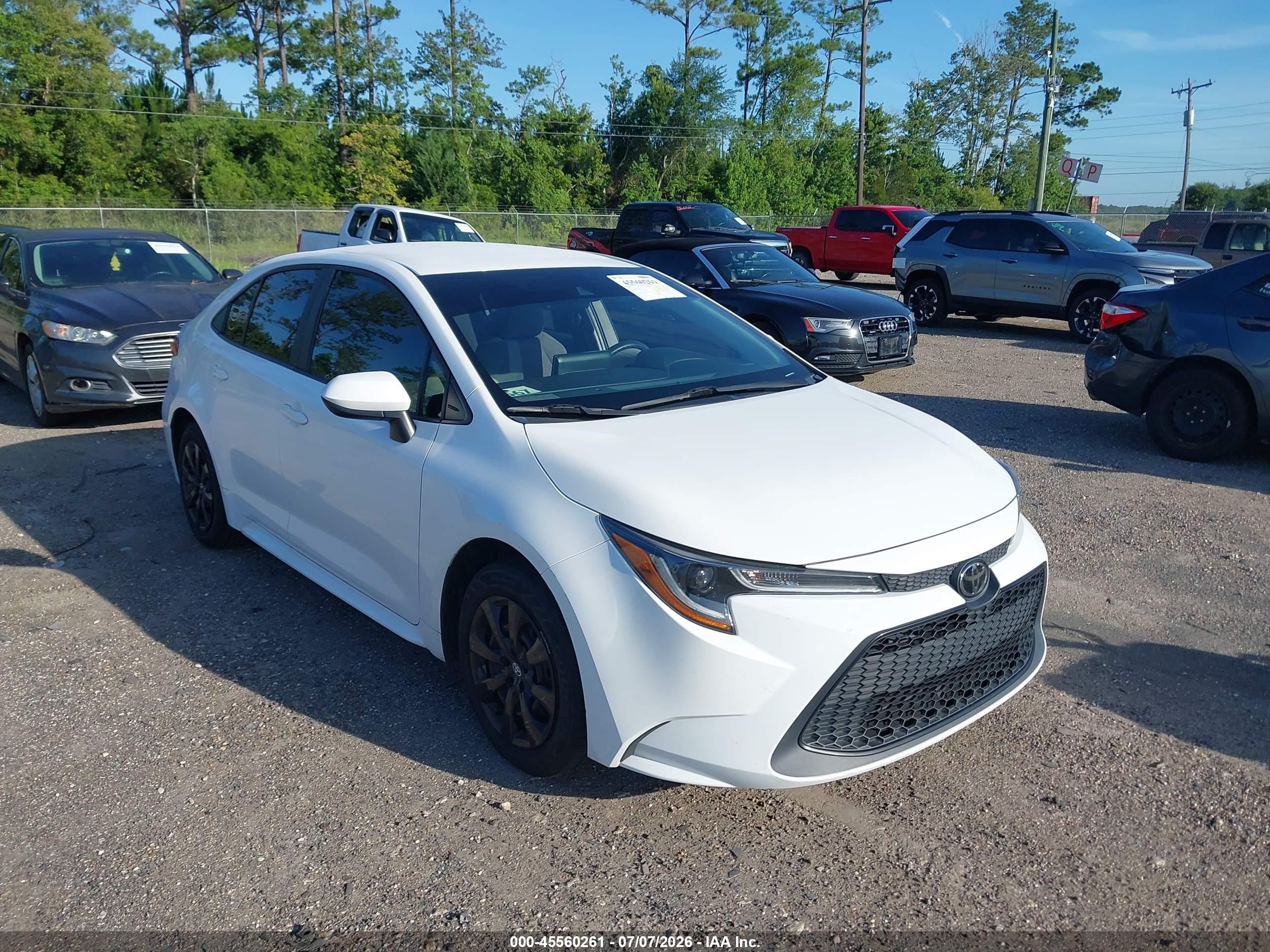 2022 Toyota Corolla LE, VIN 5YFEPMAE7NP296201 — Undercarriage