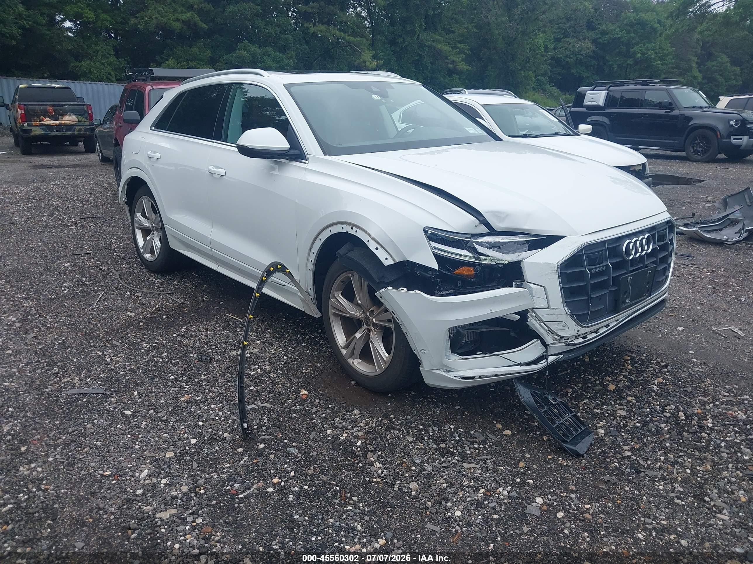 2022 Audi Q8 Premium Plus, VIN WA1BVBF1XND026881 — Зад