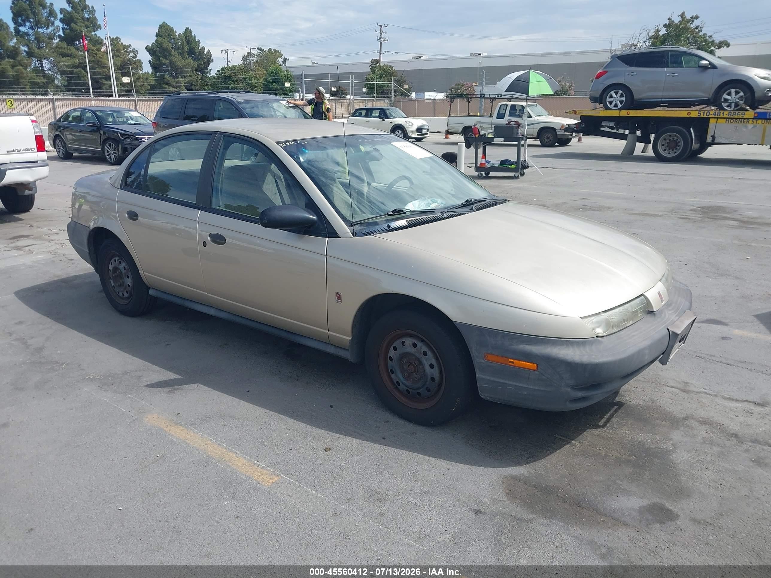 1997 Saturn SL, VIN 1G8ZH5282VZ182149 — Normal wear