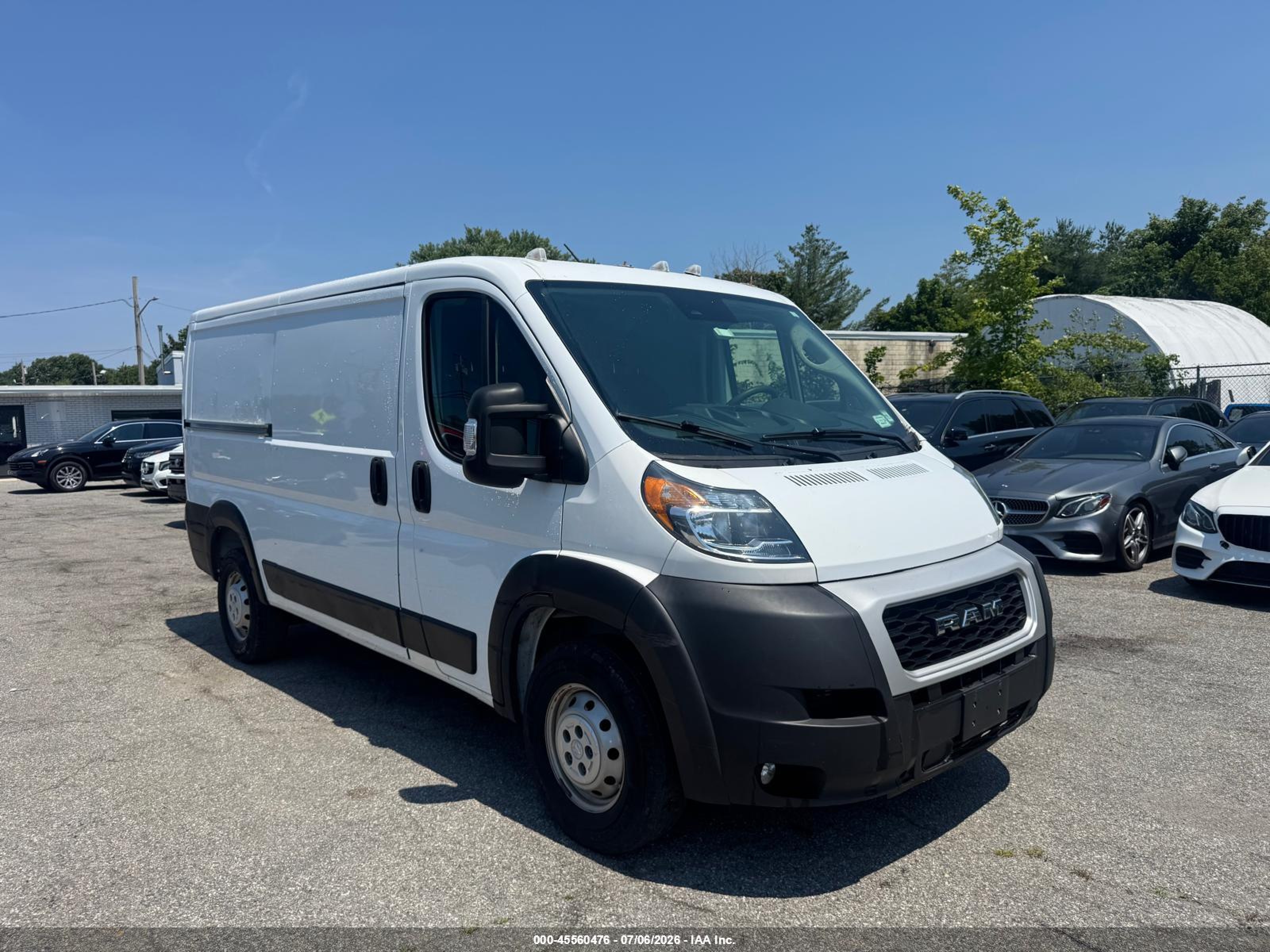 2022 Ram ProMaster Cargo, VIN 3C6MRVWG7NE120943 — Not stated