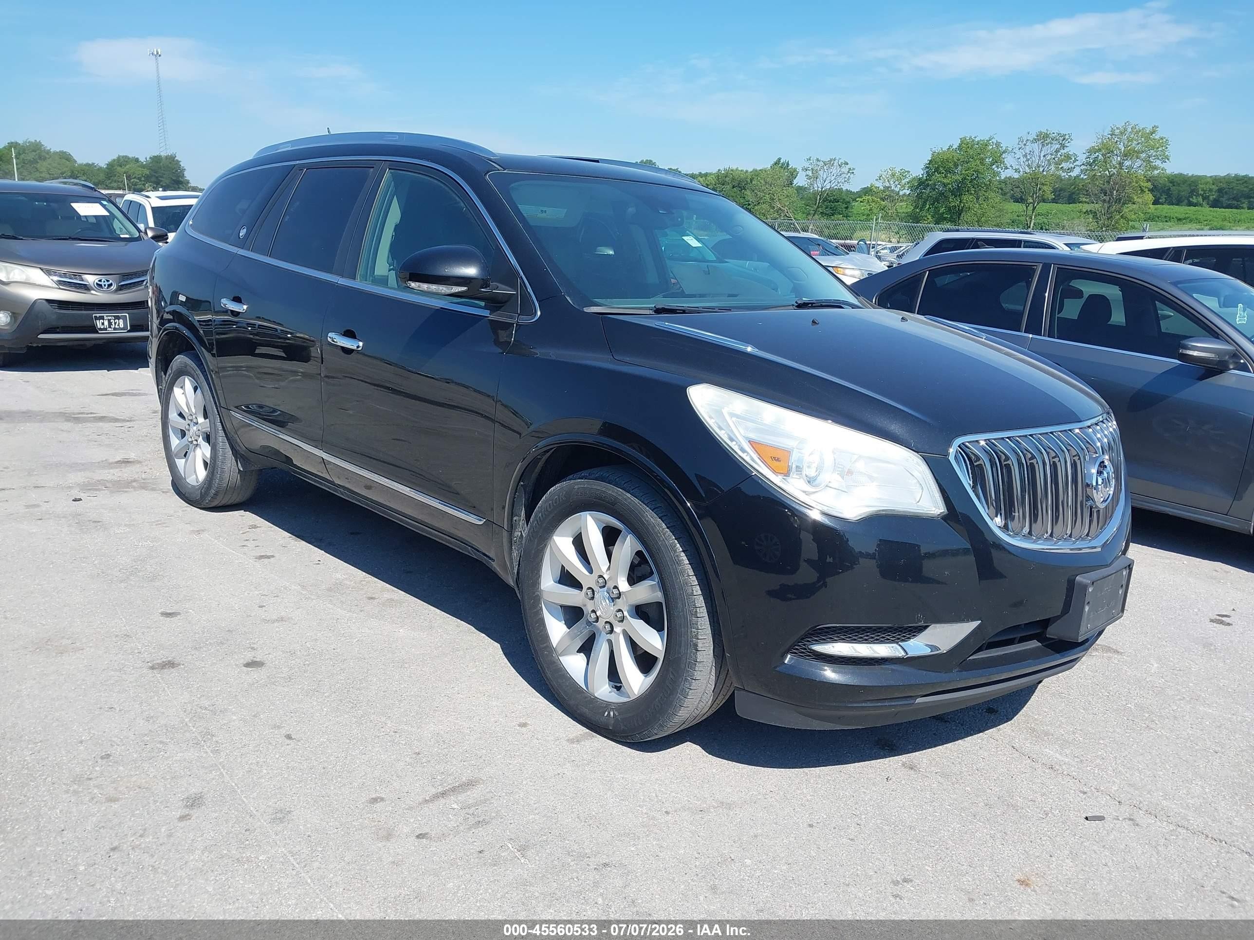 2016 Buick Enclave Premium, VIN 5GAKVCKDXGJ267387 — Hail