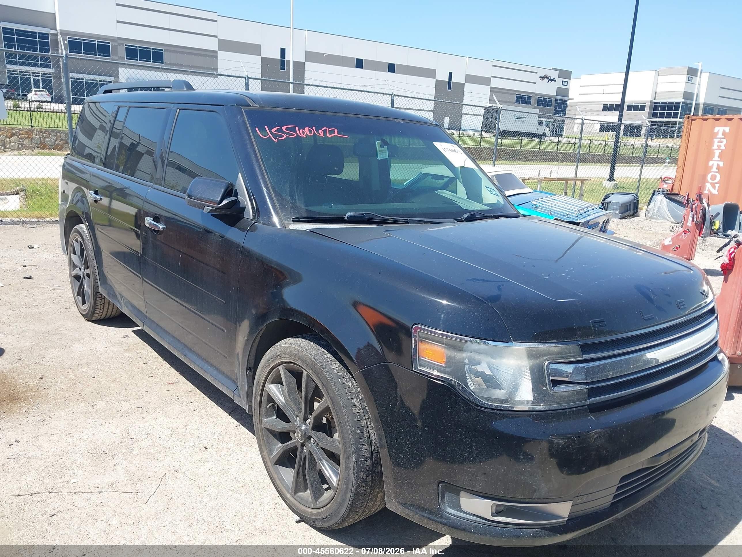2018 Ford Flex SEL, VIN 2FMGK5C84JBA21548 — Hail