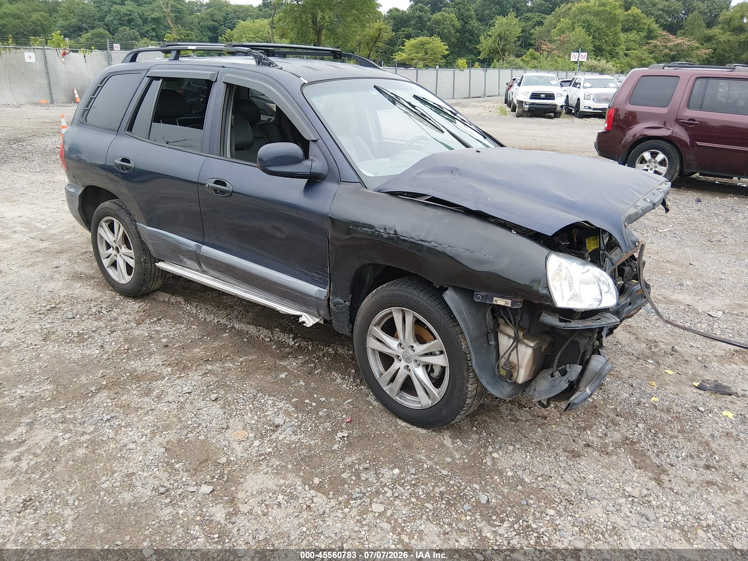 2004 Hyundai Santa Fe GLS, VIN KM8SC13EX4U797722 — Перед