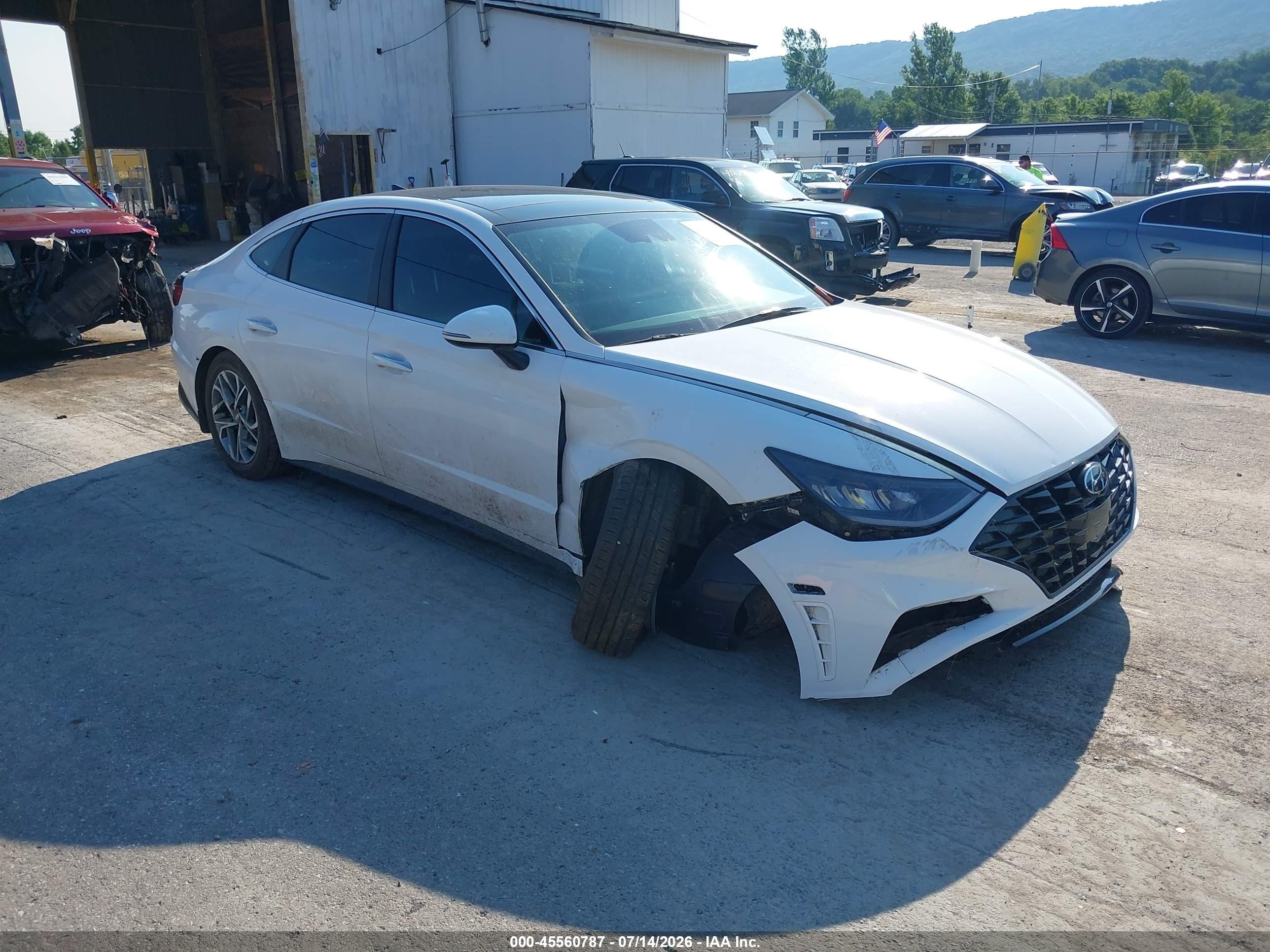 2023 Hyundai Sonata SEL, VIN KMHL14JA3PA271689 — Side