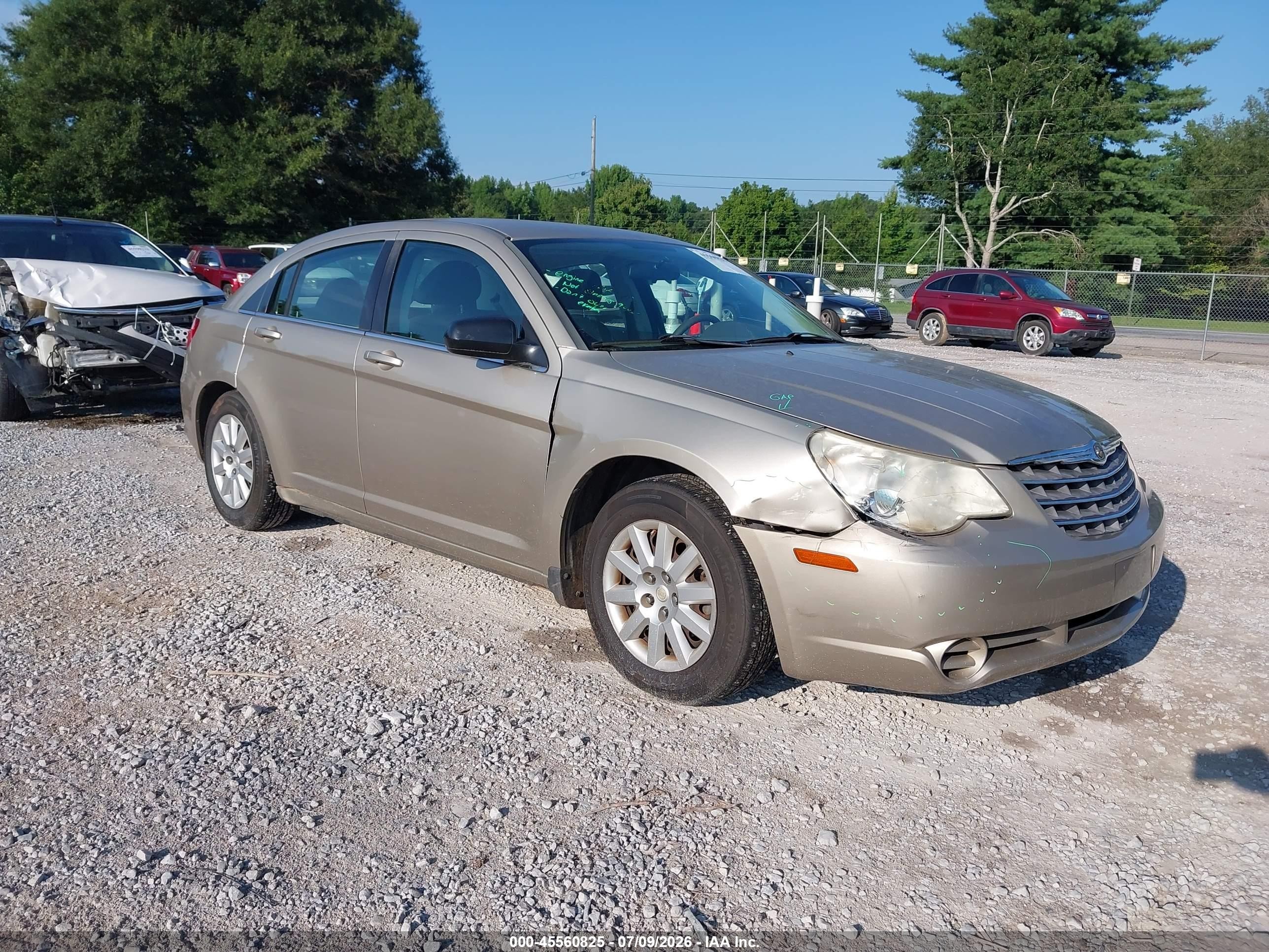 2008 Chrysler Sebring LX, VIN 1C3LC46K98N124257 — Перед