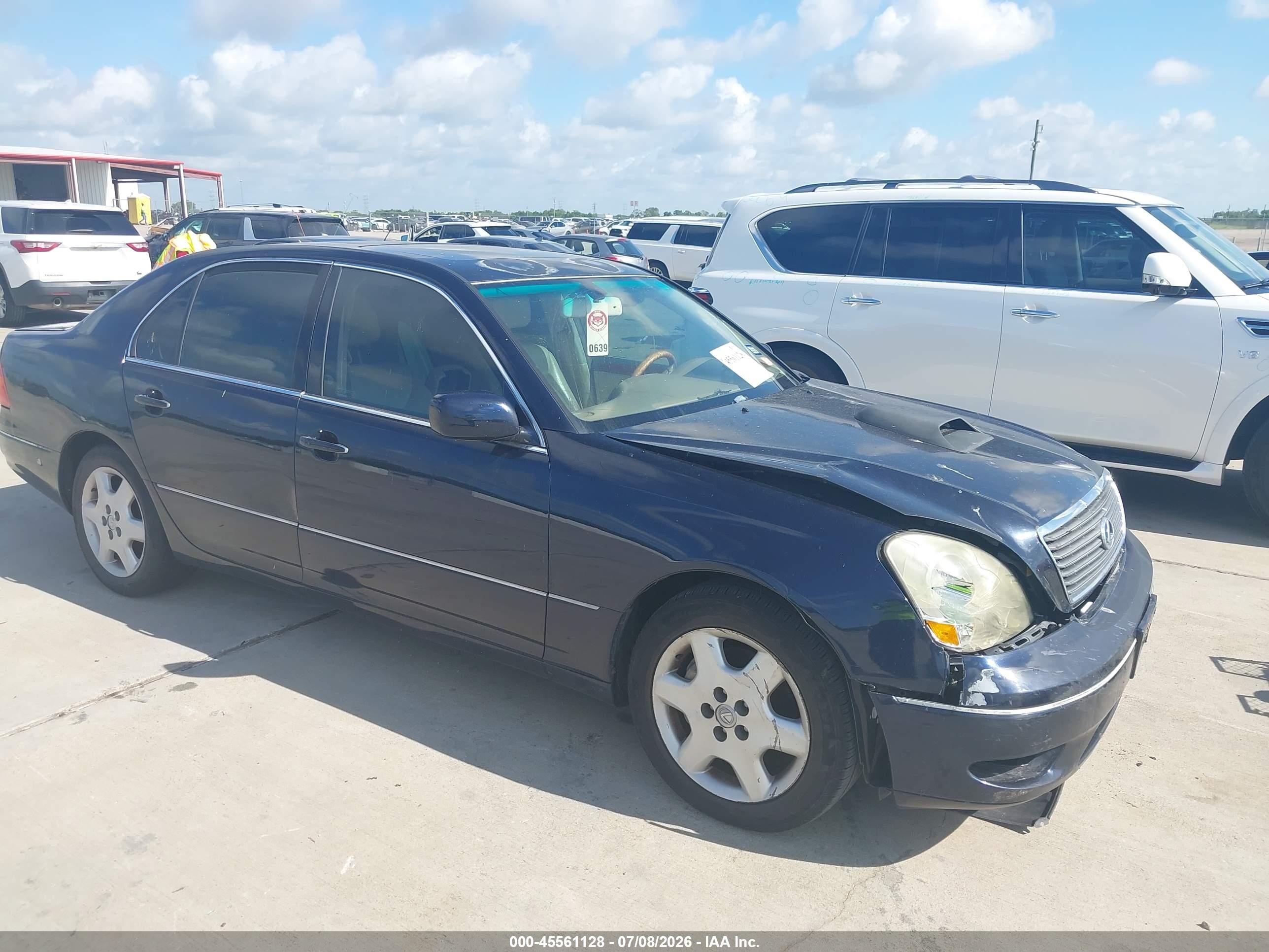 2003 Lexus LS 430, VIN JTHBN30F630103801 — Side