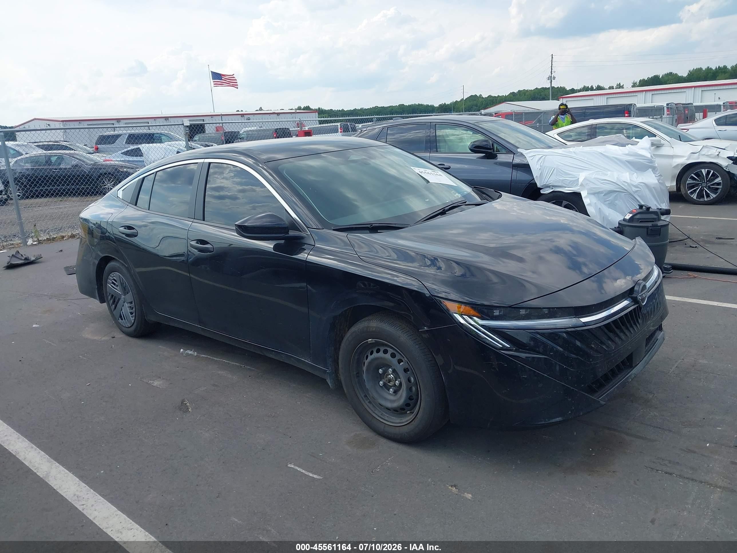 2026 Nissan Sentra S, VIN 3N1AB9BV9TY228457 — Rear end