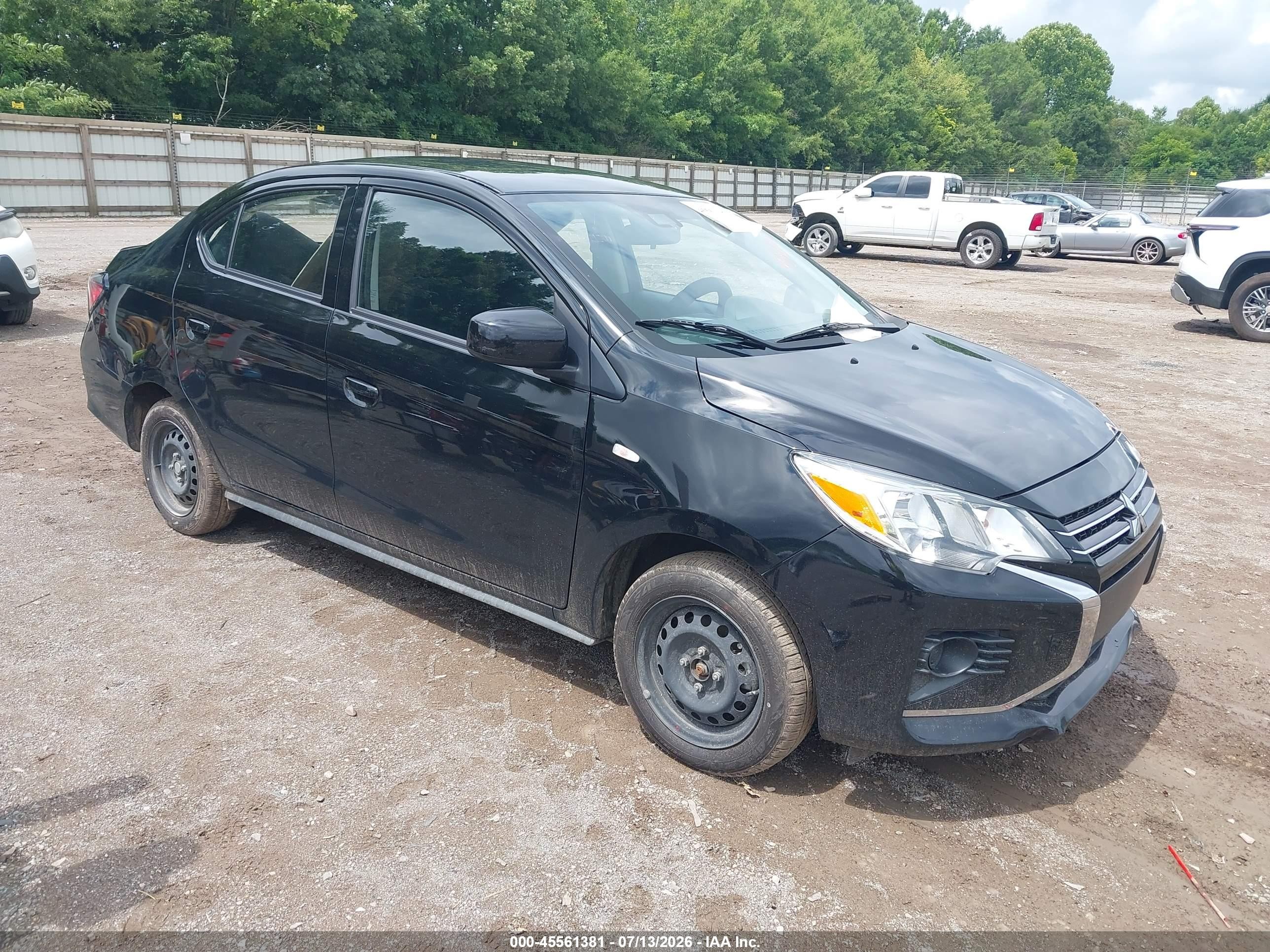 2024 Mitsubishi Mirage ES, VIN ML32FUFJ9RHF11239 — Roof