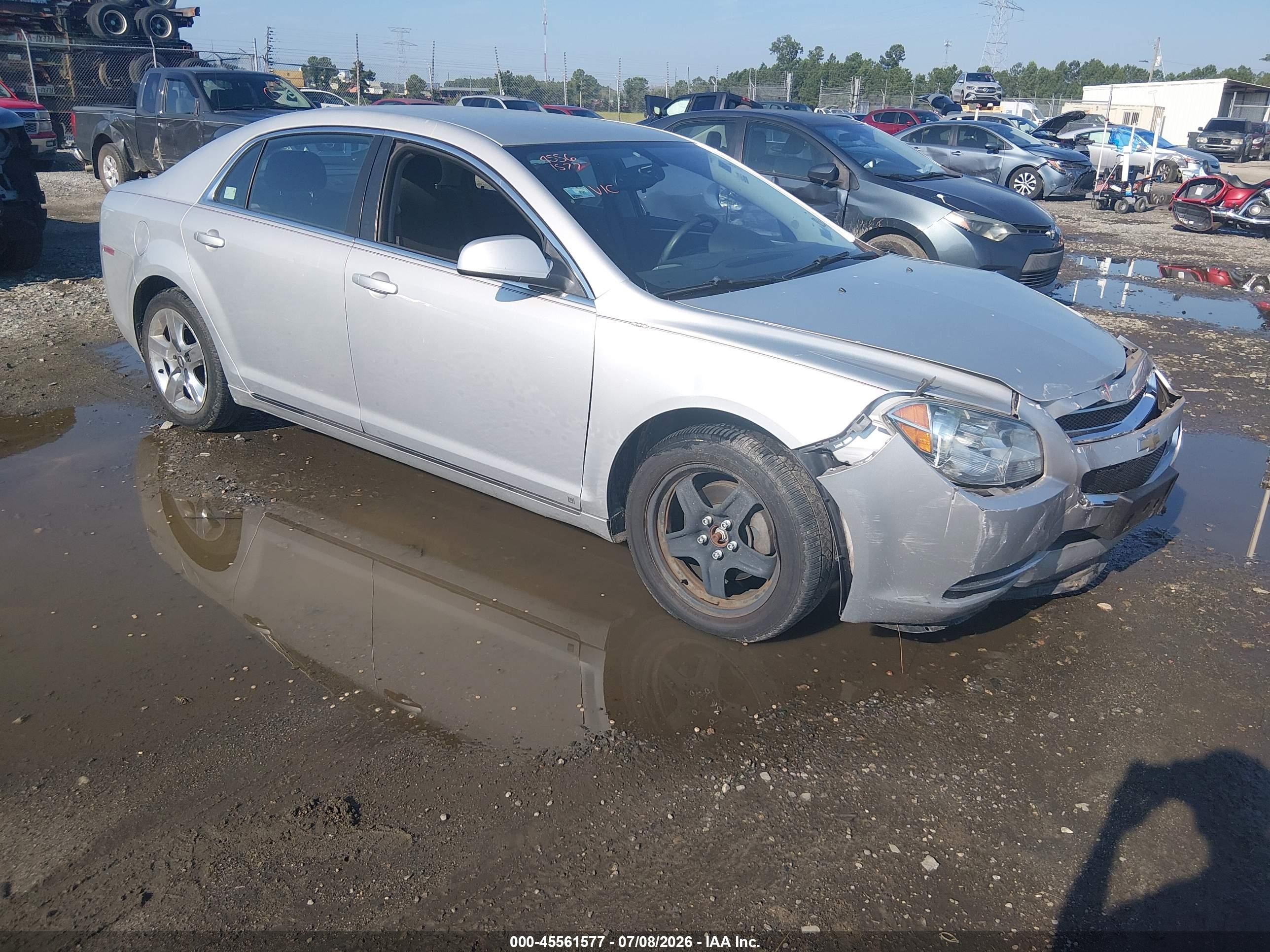 2010 Chevrolet Malibu 1LT, VIN 1G1ZC5EB2AF115518 — Front end