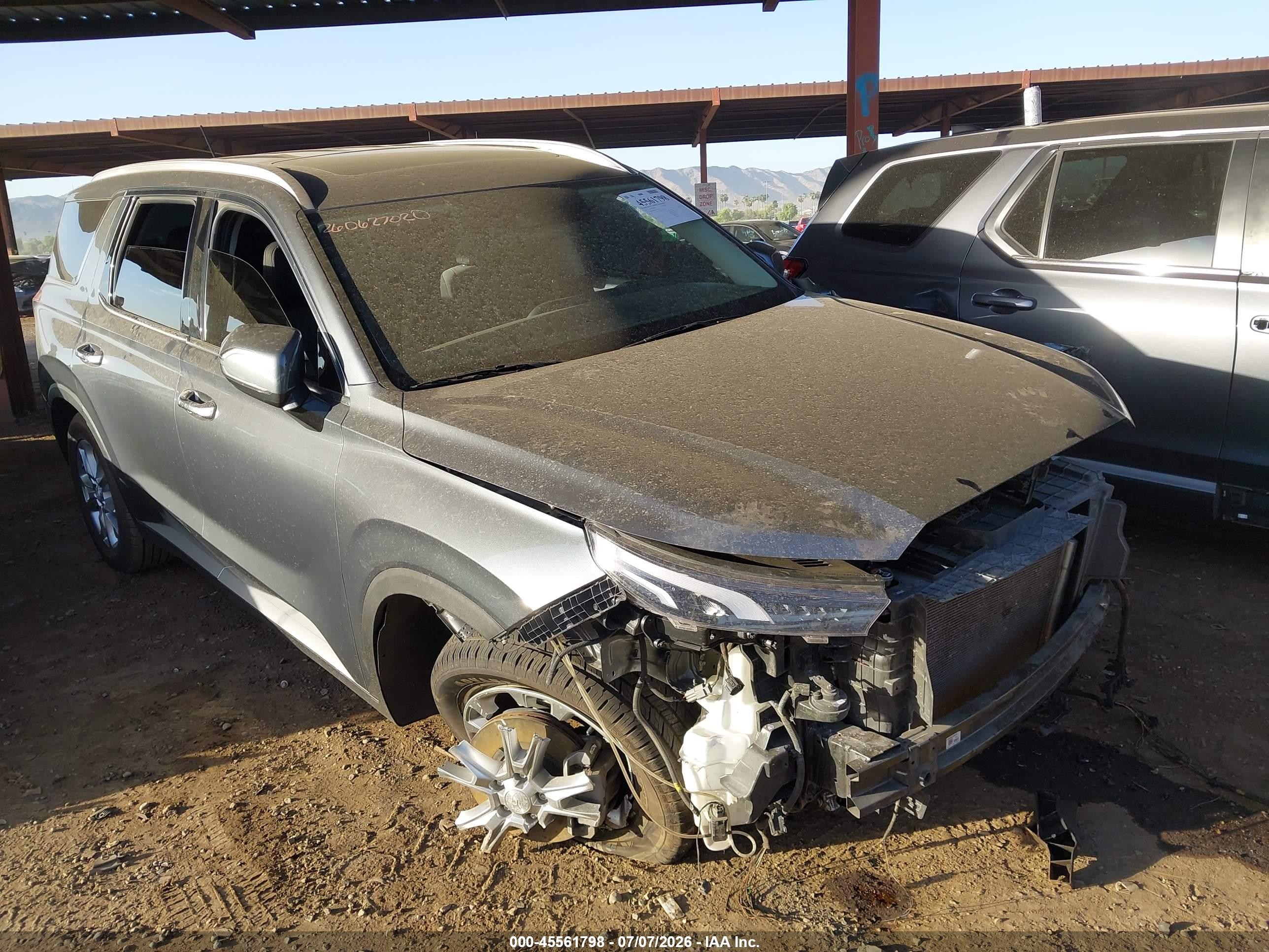2021 Hyundai Palisade SEL, VIN KM8R2DHE8MU313848 — Front end