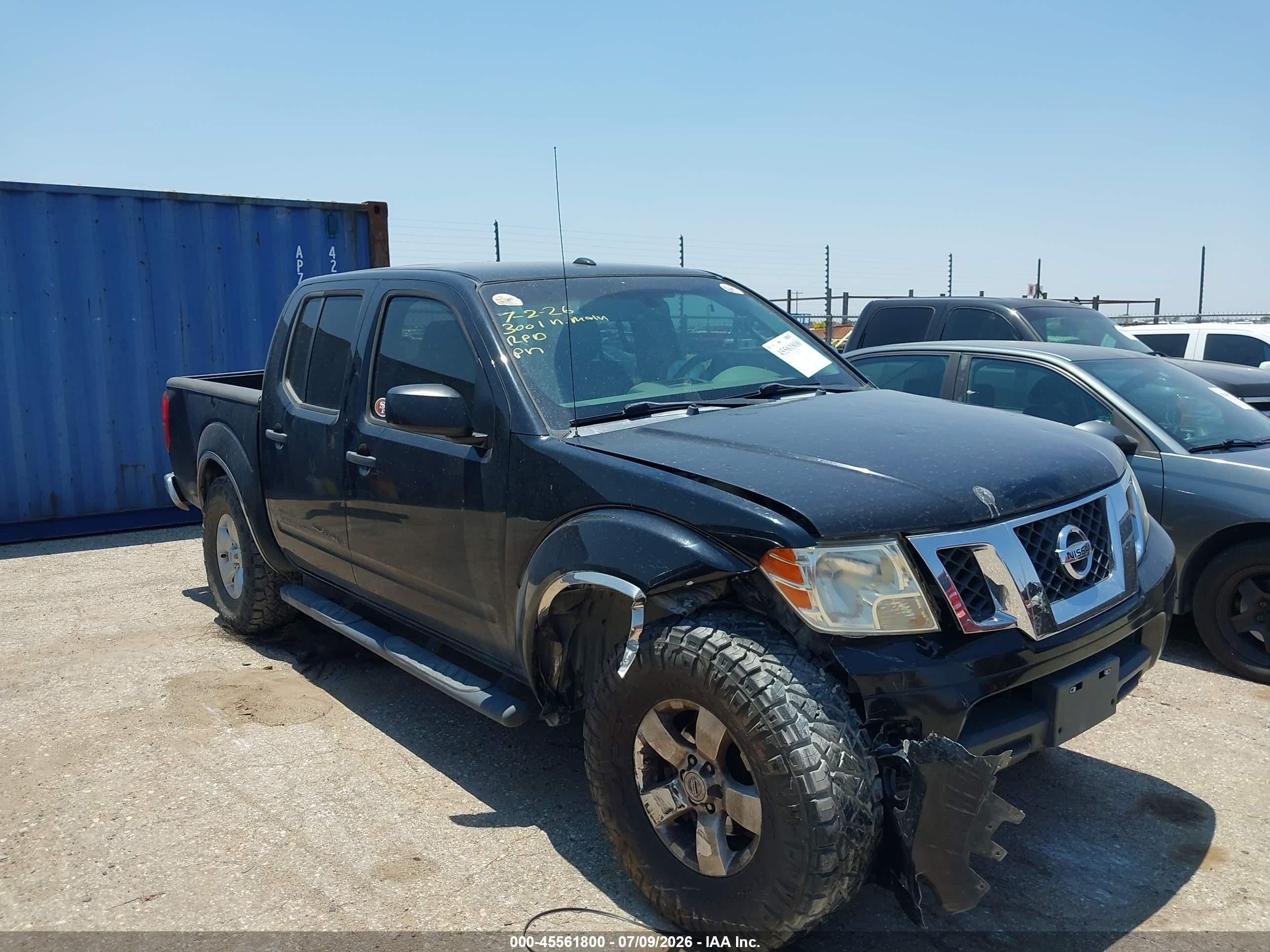 2012 Nissan Frontier SV, VIN 1N6AD0ER1CC483918 — Front end