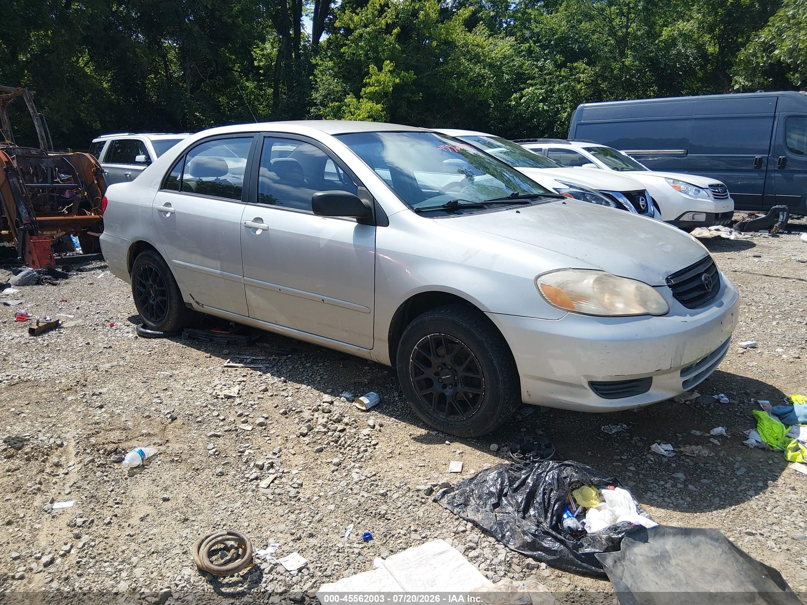 2004 Toyota Corolla S, VIN 2T1BR32E04C233655 — Normal wear