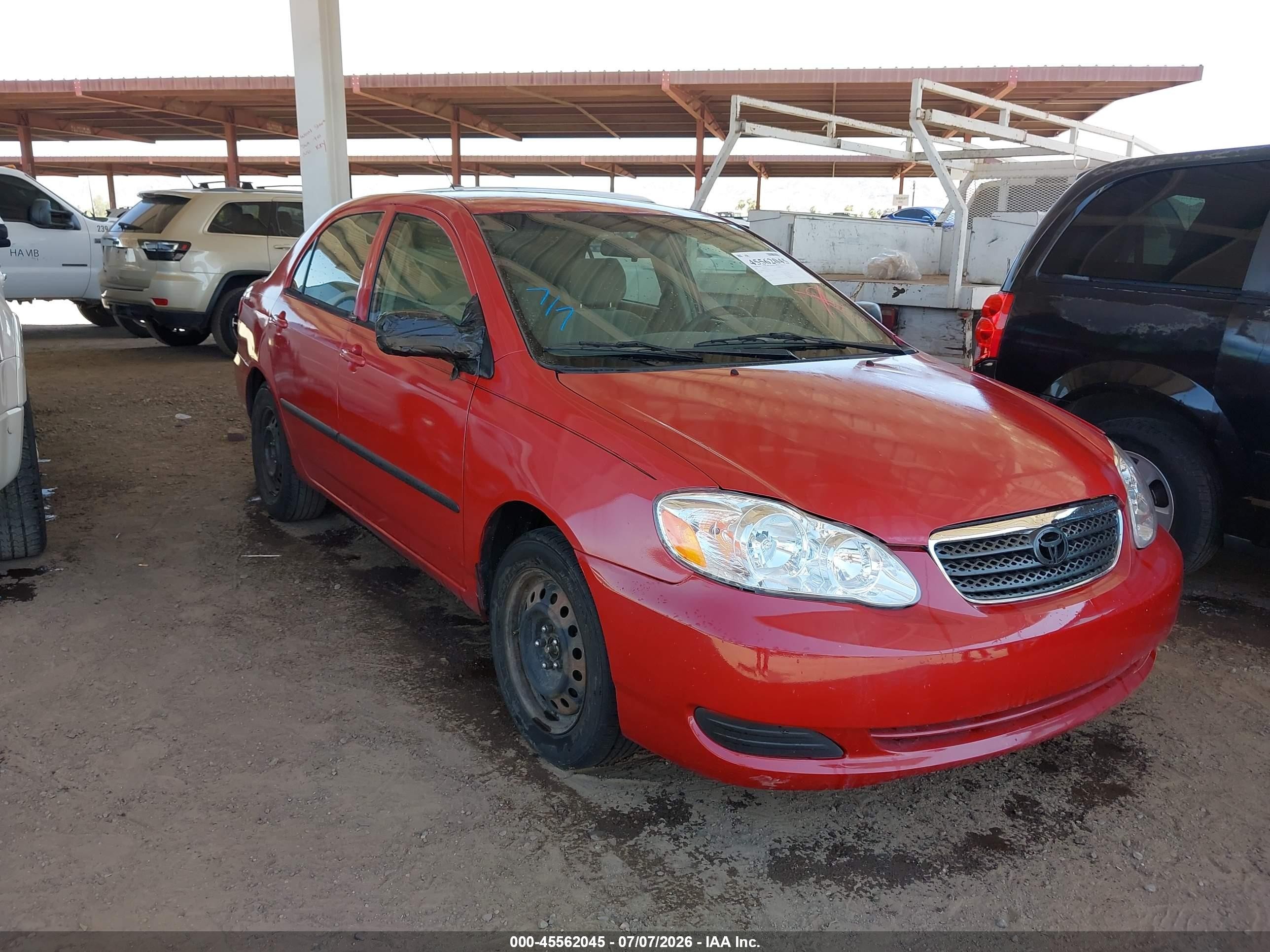 2005 Toyota Corolla S, VIN 1NXBR32E25Z412358 — Normal wear